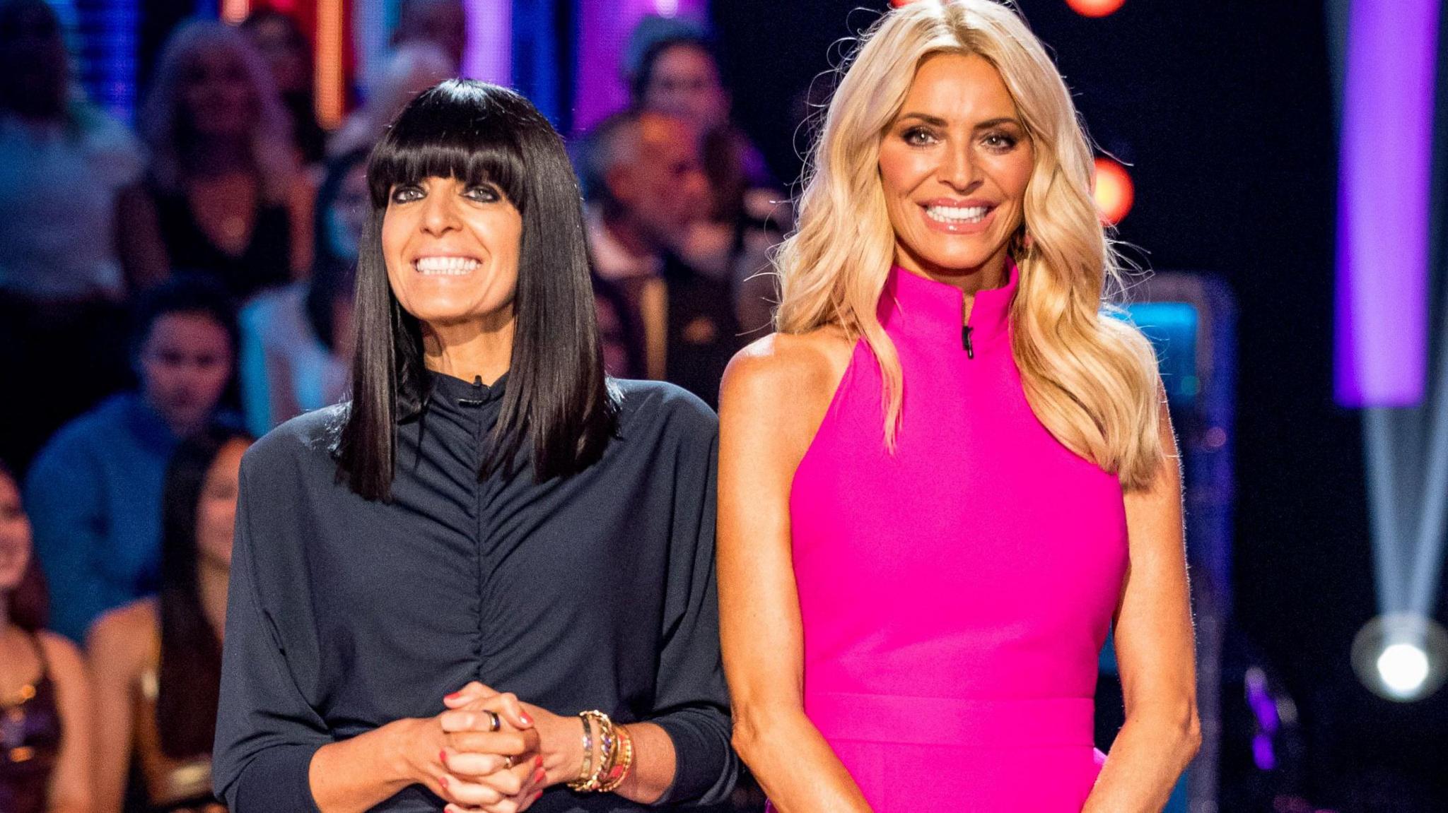 Claudia Winkleman and Tess Daly