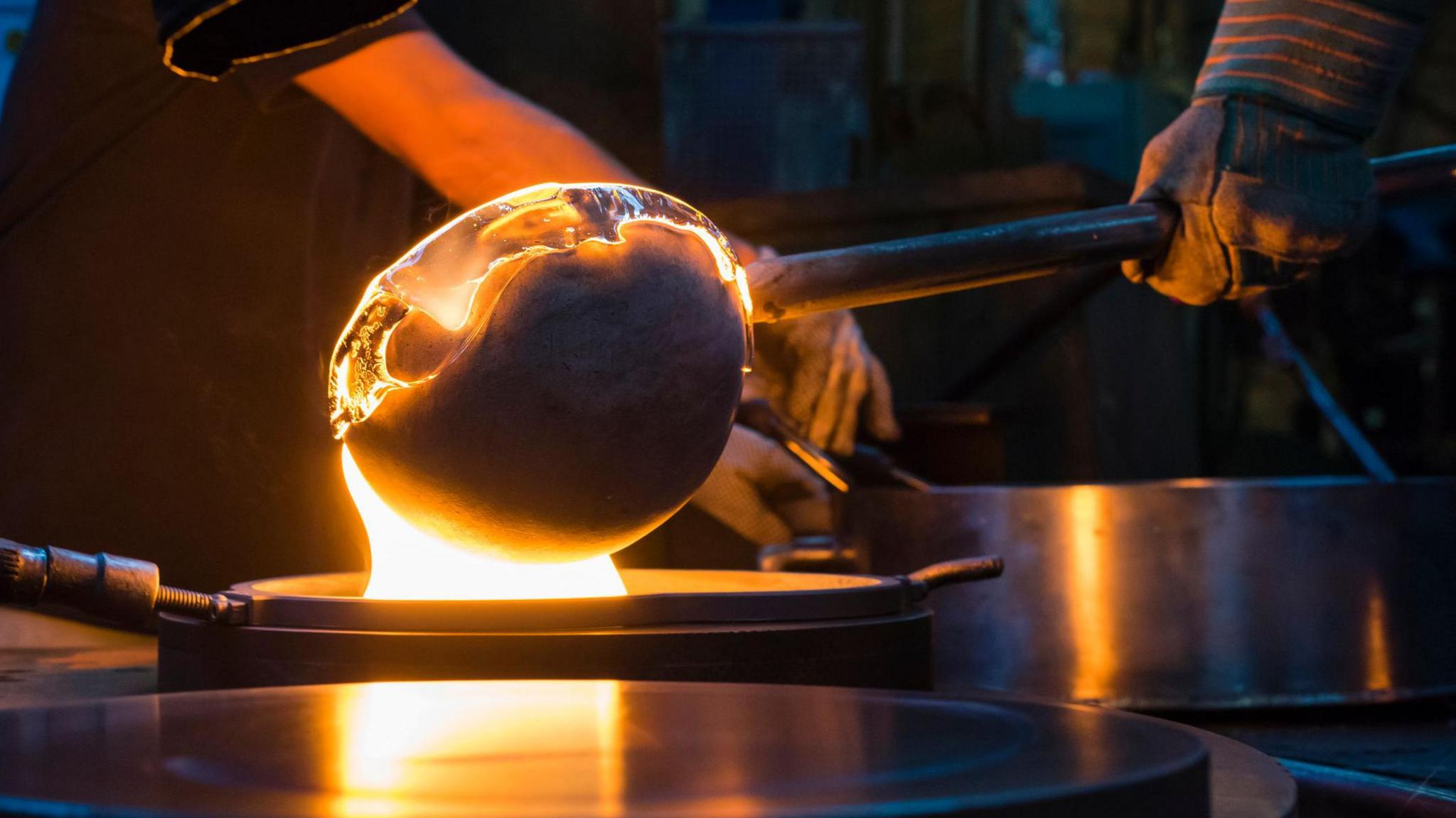 Glass blowing