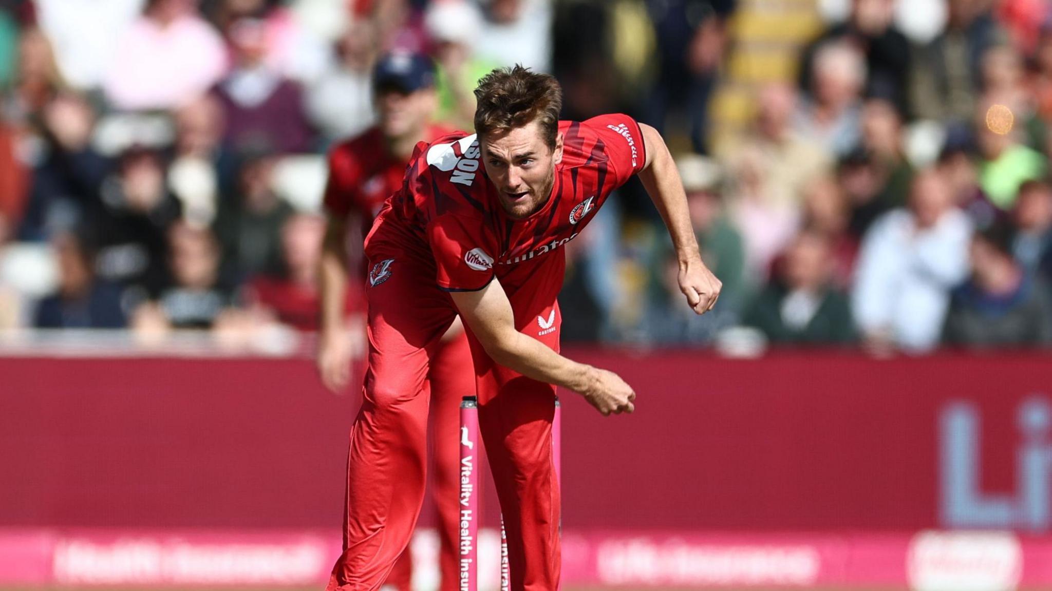 George Balderson bowling