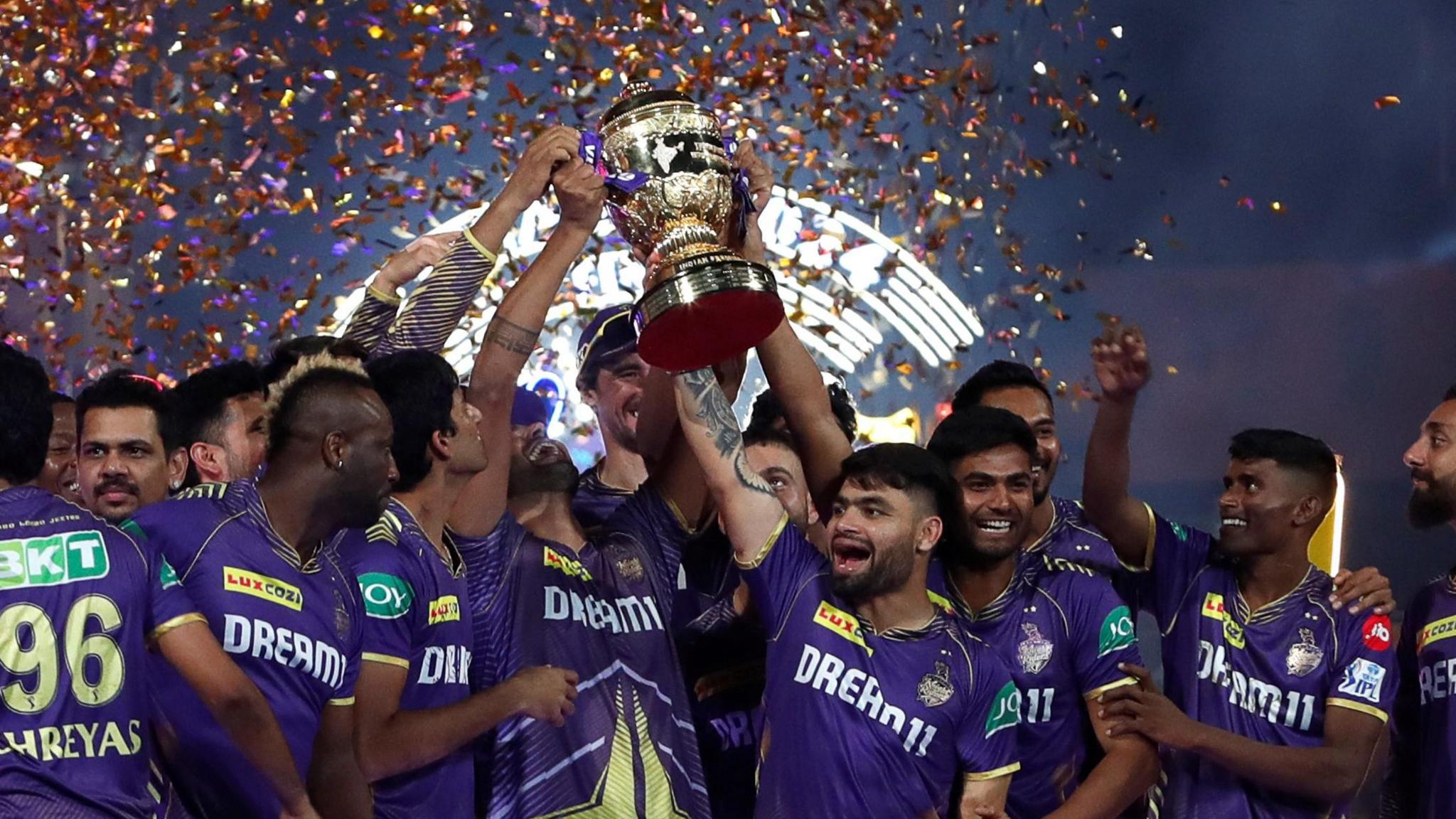 Kolkata Knight Riders observe IPL win