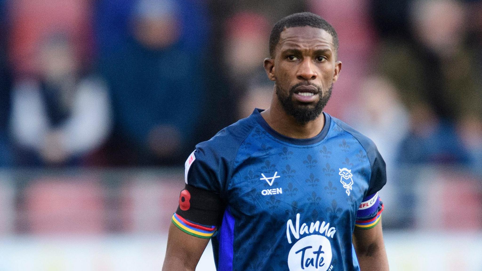 Tendayi Darikwa in action for Lincoln City