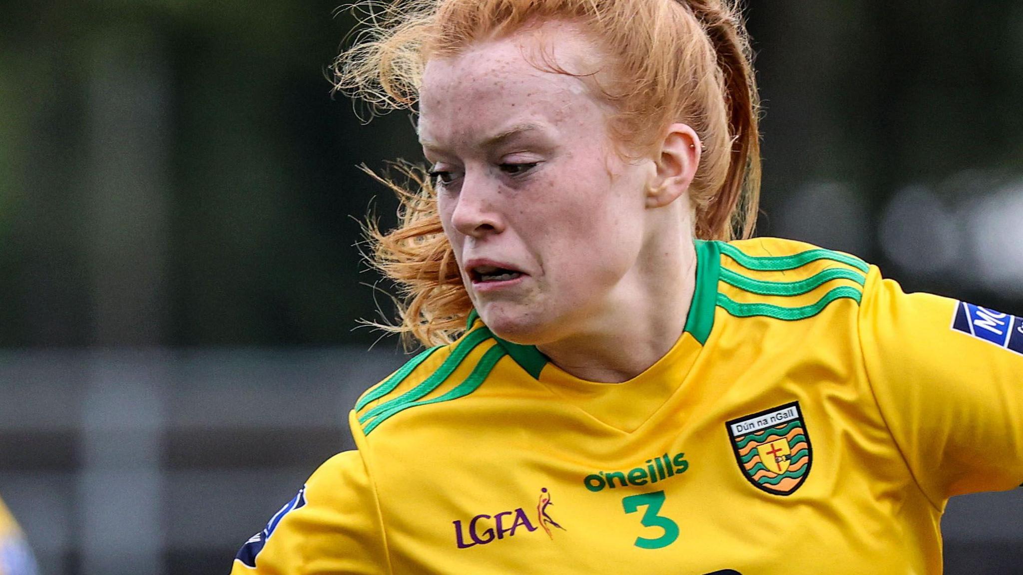 Evelyn McGinley is one of Donegal's most experienced defenders