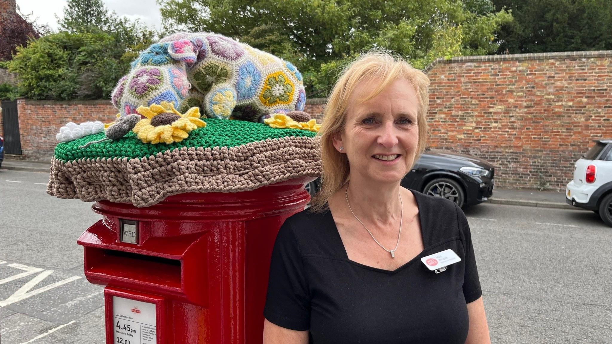 Mairi Wingate, the postmistress at Barton-upon-Humber