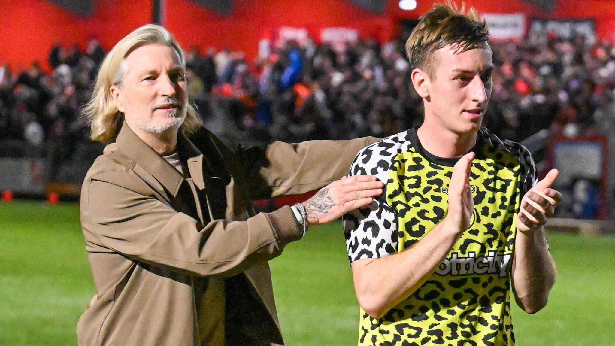 Forest Green leader Robbie Savage 