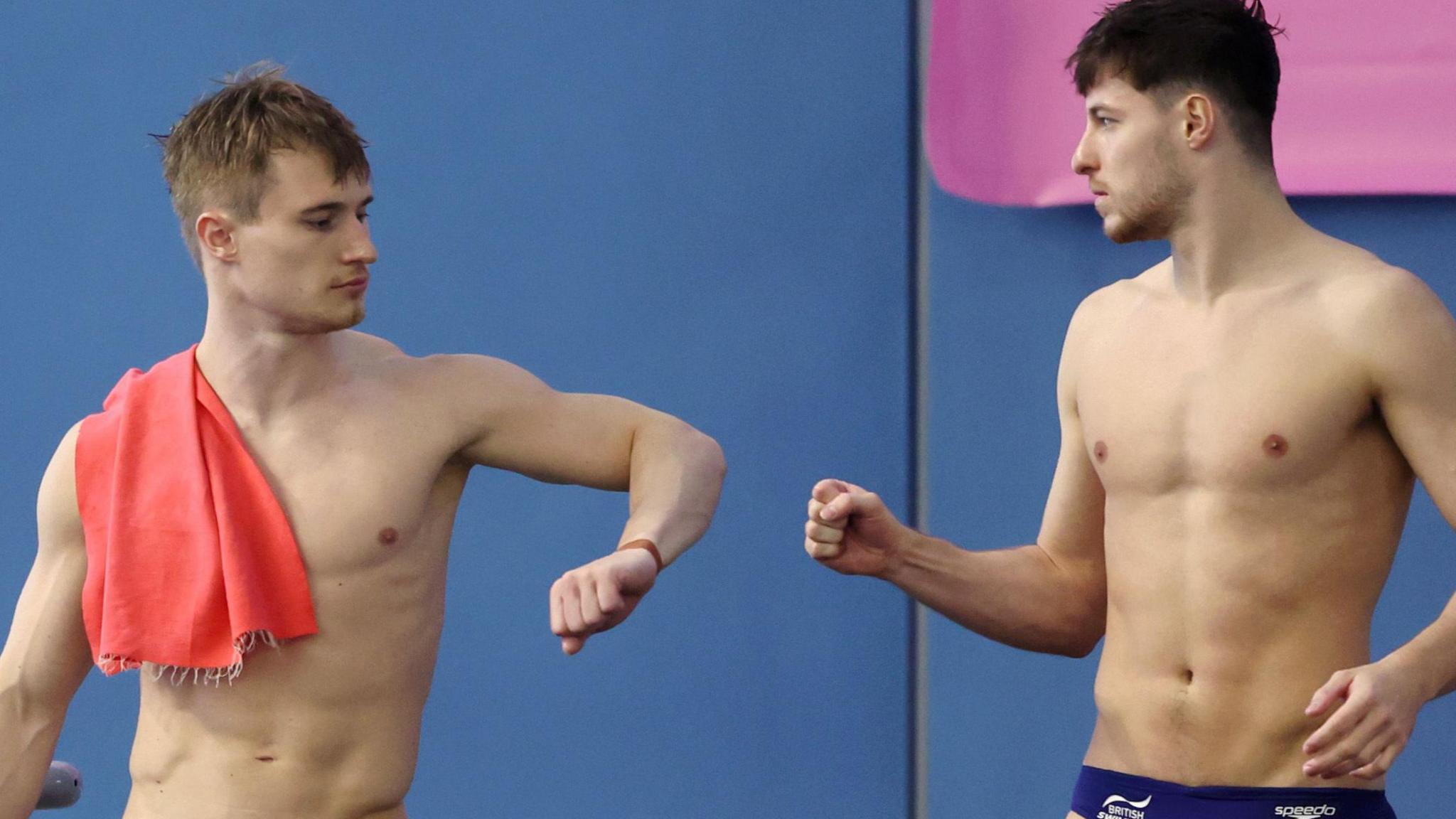 Jack Laugher and Anthony Harding