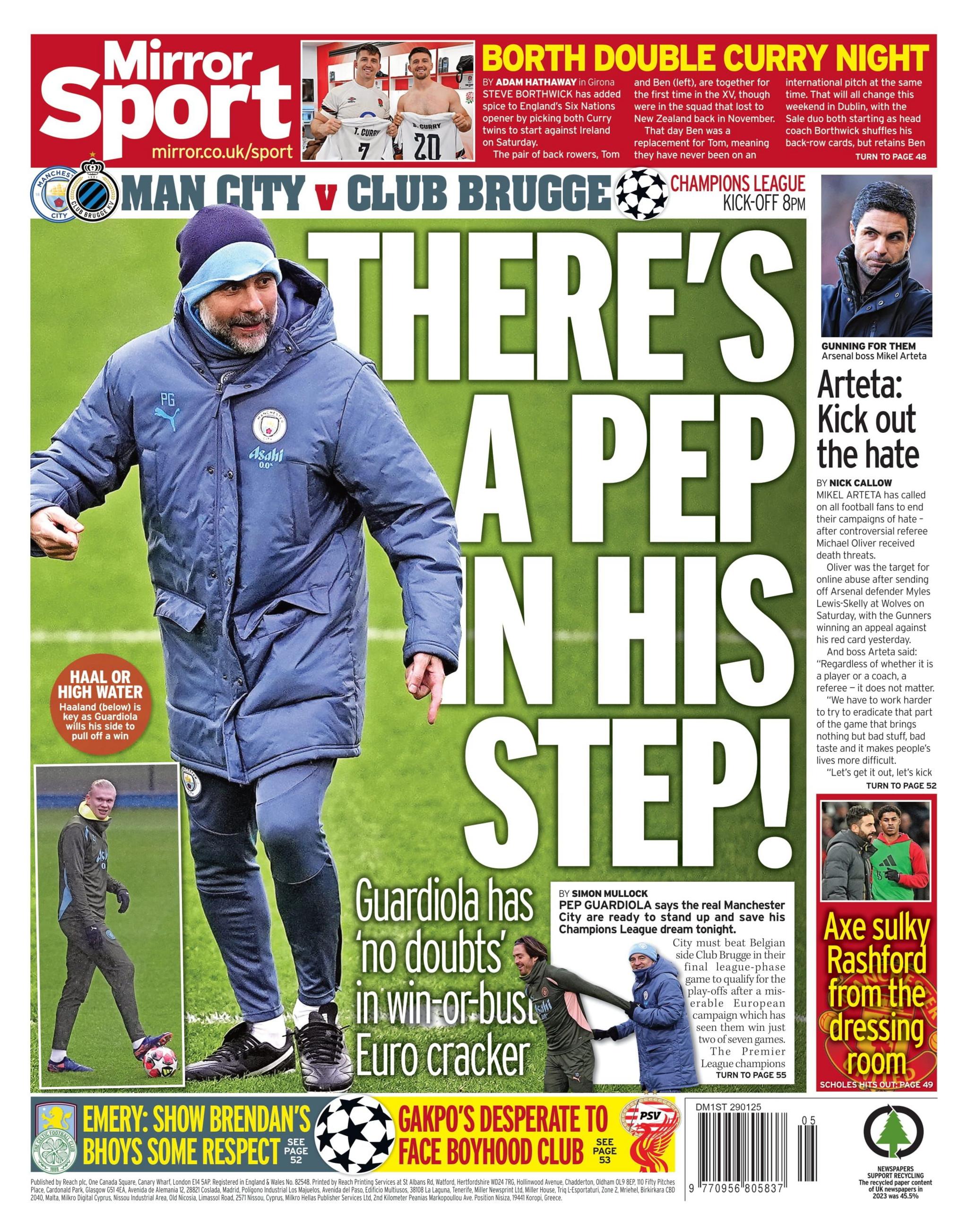 Mirror back page