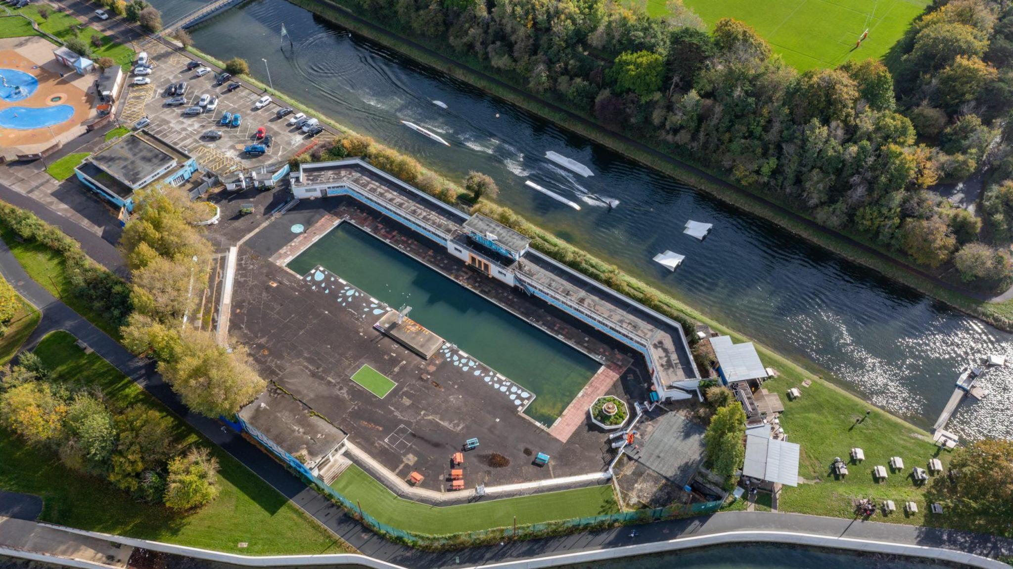 Hilsea Lido in Portsmouth