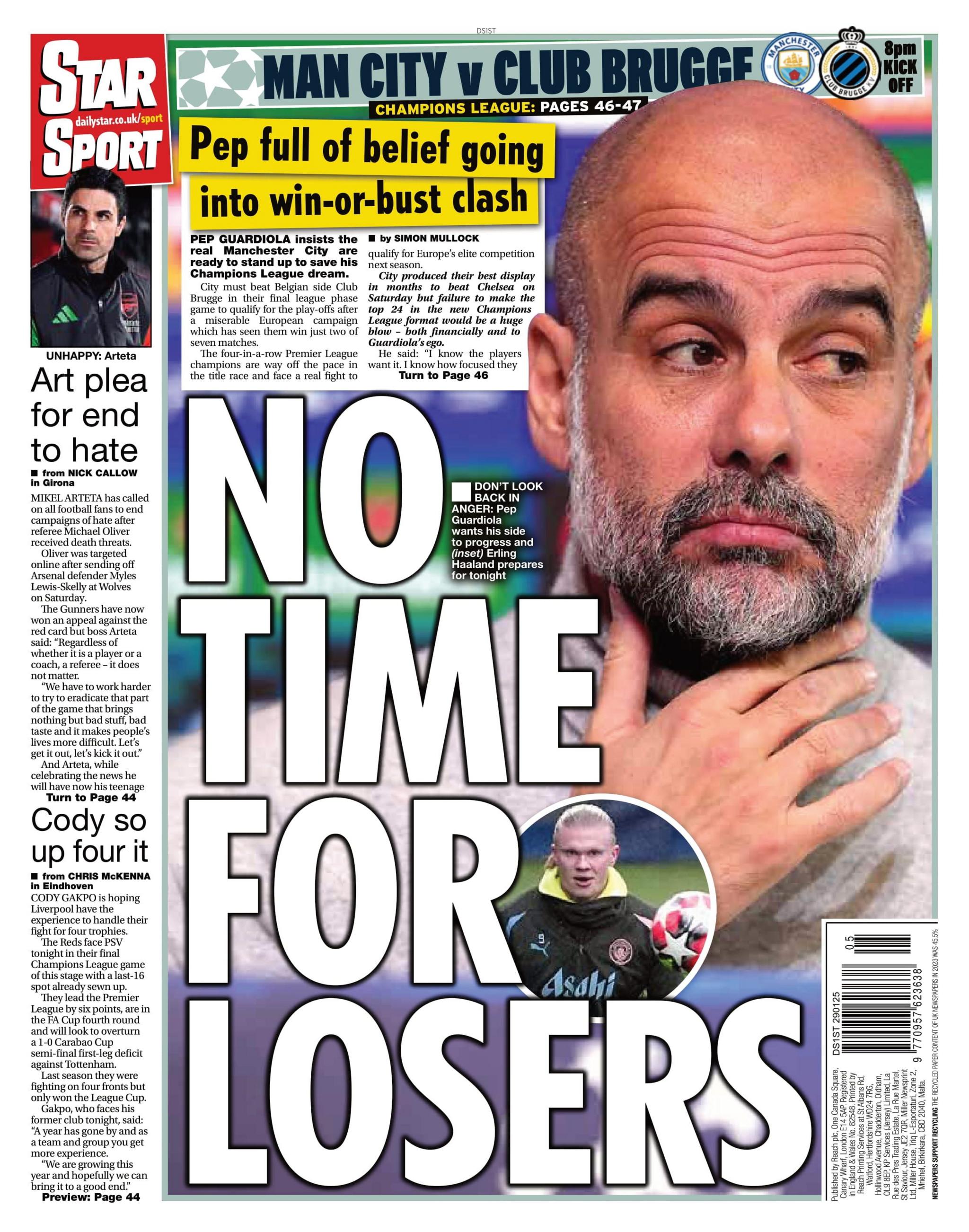 Star back page