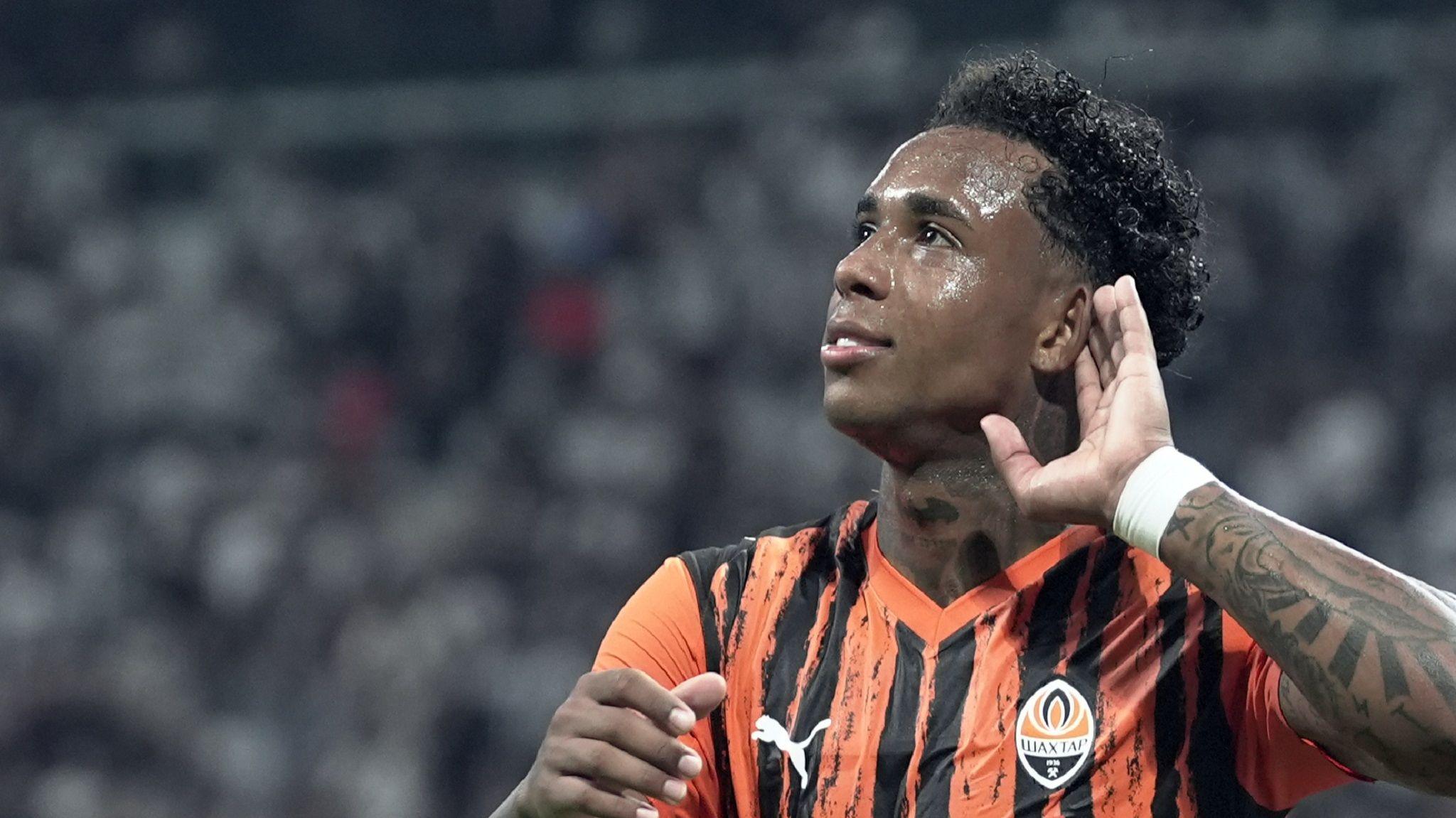 Shakhtar Donetsk's Brazil winger Kevin