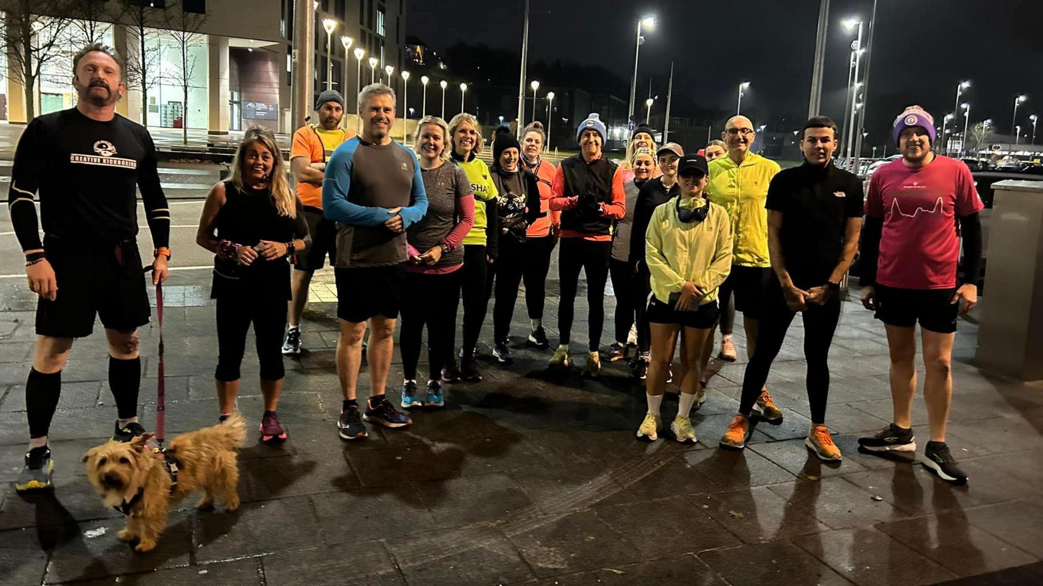 Members of Merthyr Running Club