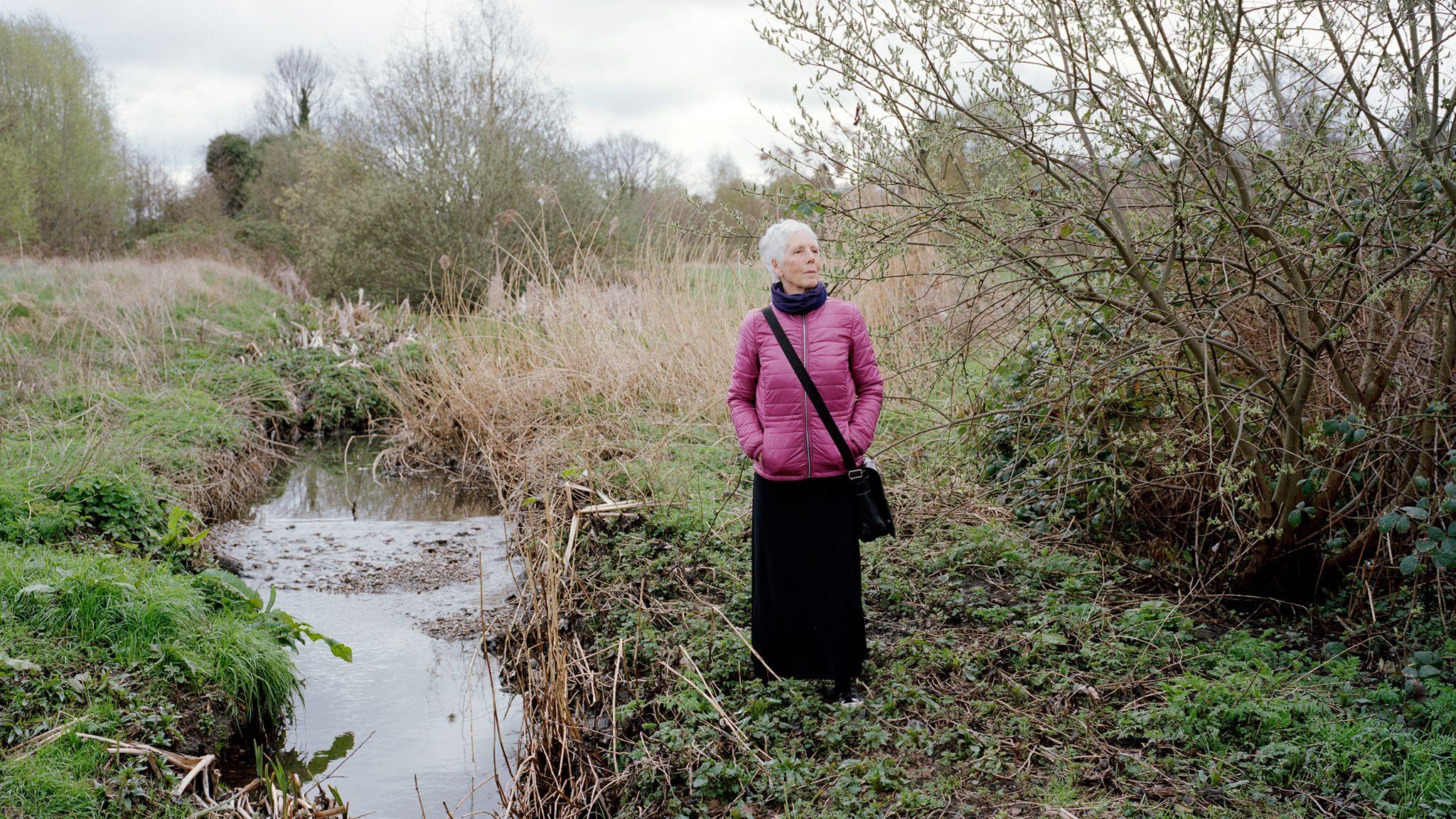 Mary was photographed at Marsh Hill Rec