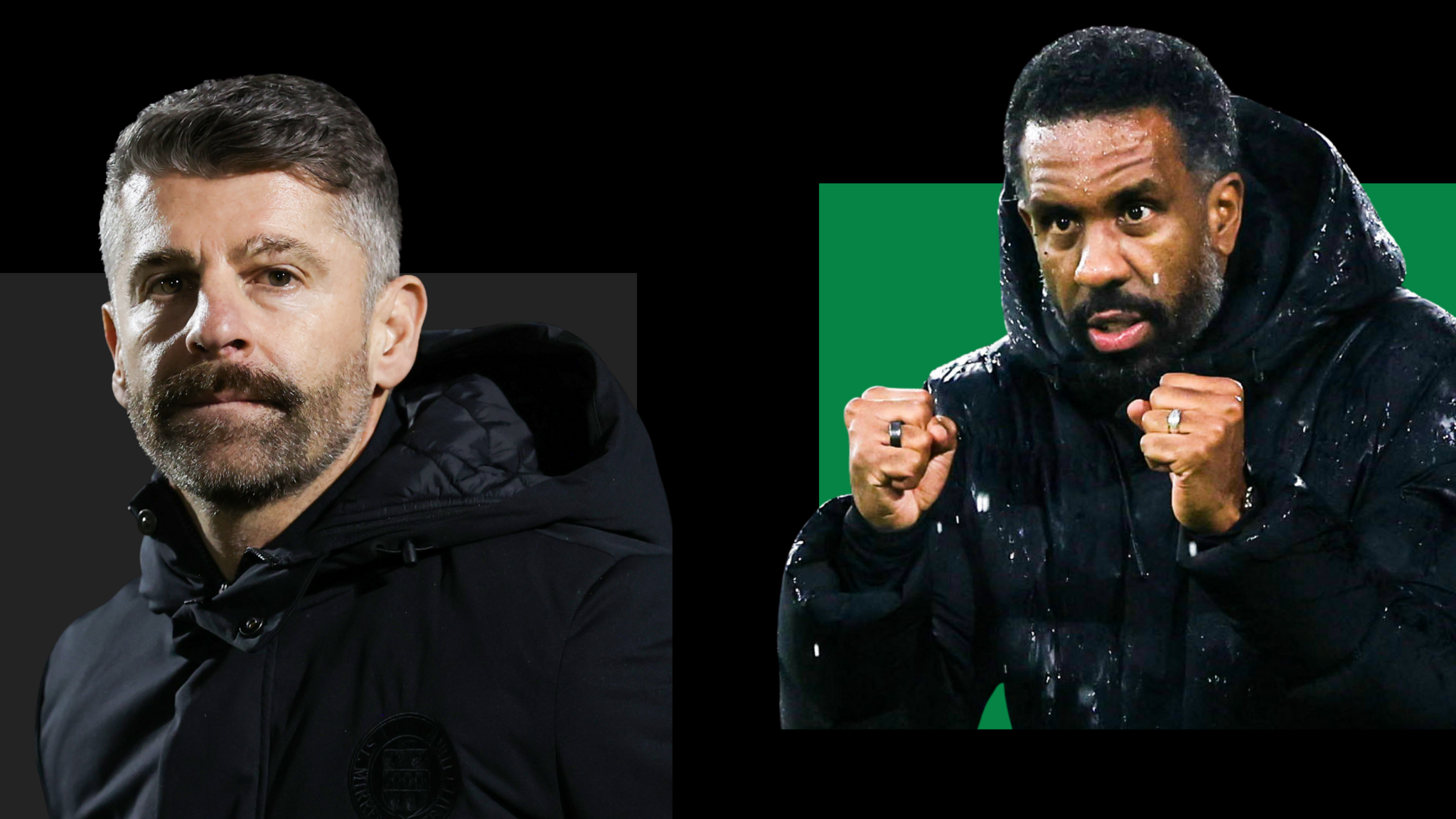 Stephen Robinson and Wilfried Nancy