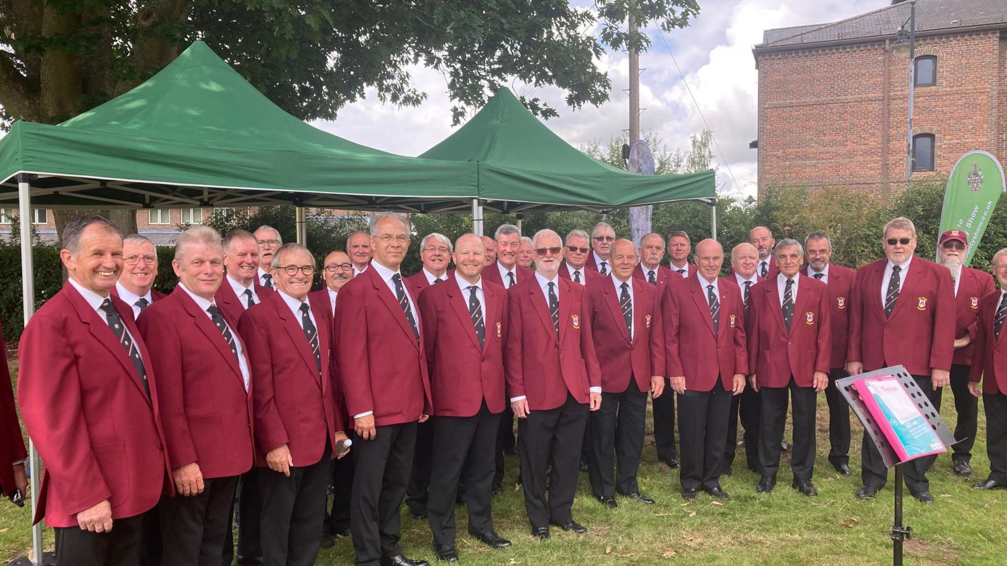 Aberhonddu Male Voice Choir.