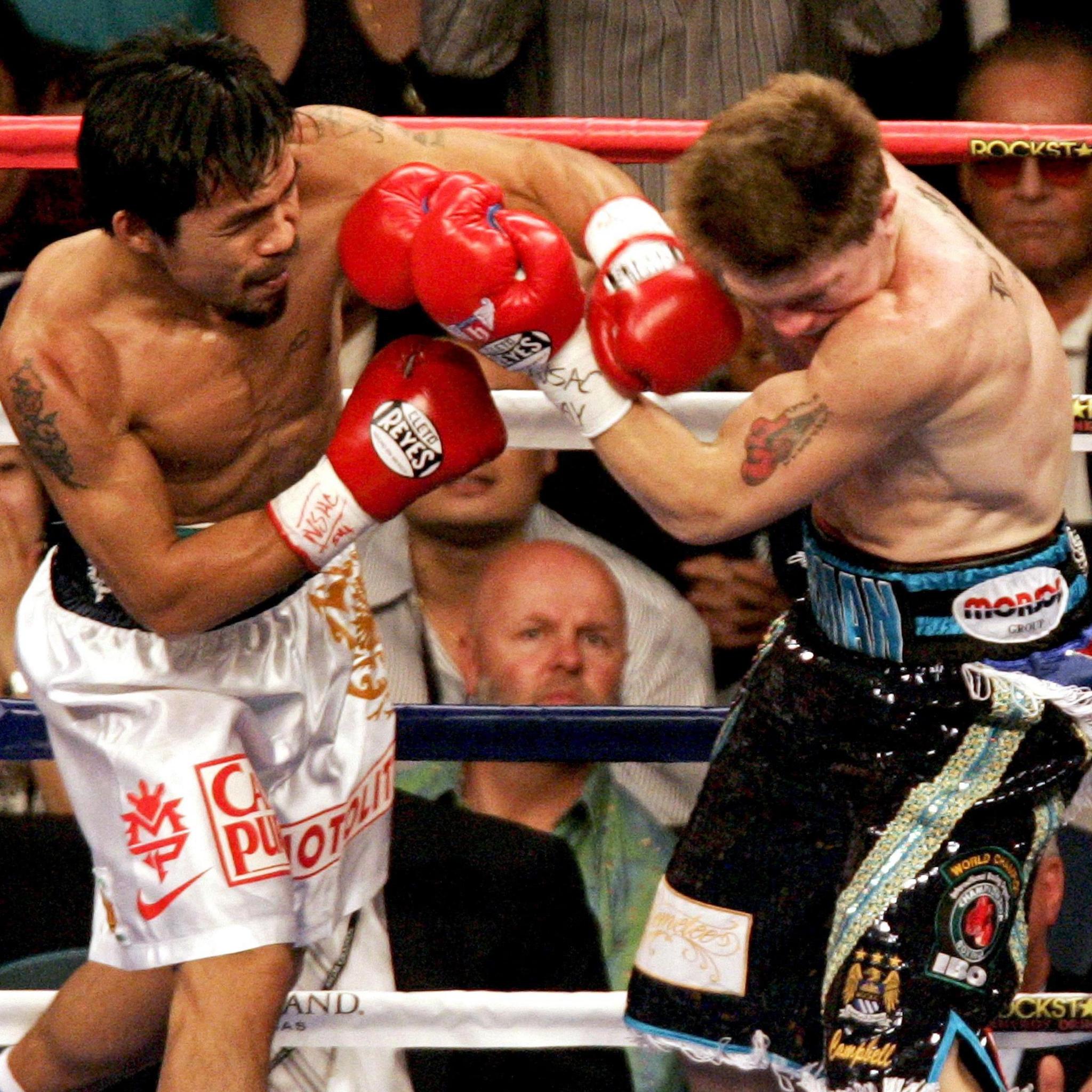 Manny Pacquiao delivers a knockout punch against Ricky Hatton