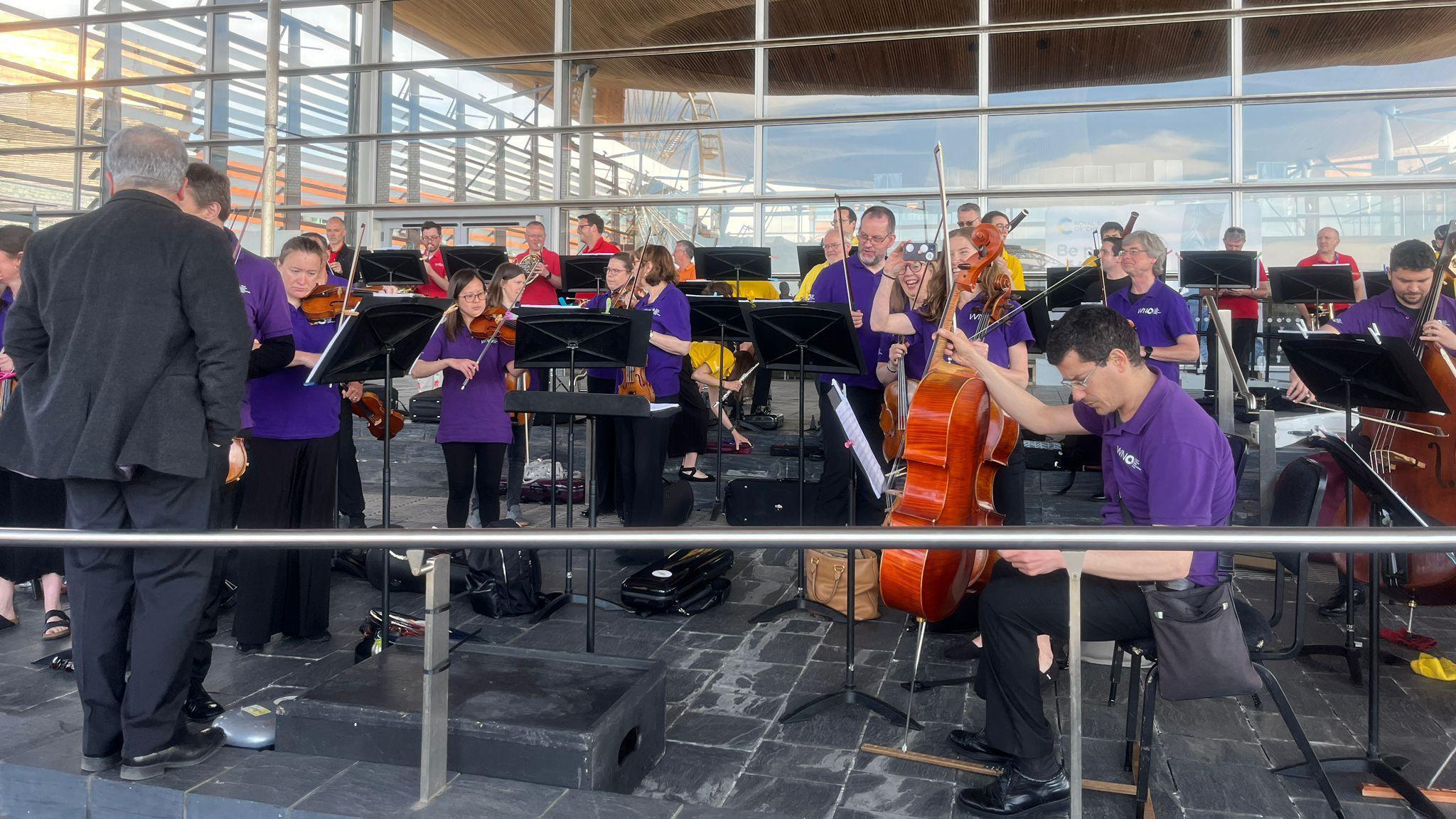 Protest Opera Genedlaethol Cymru