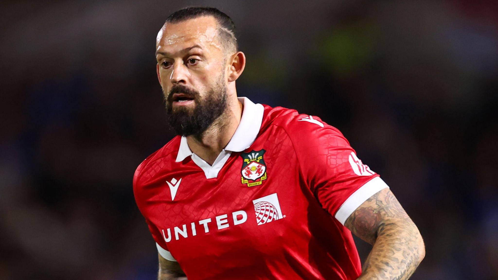 Wrexham striker Steven Fletcher