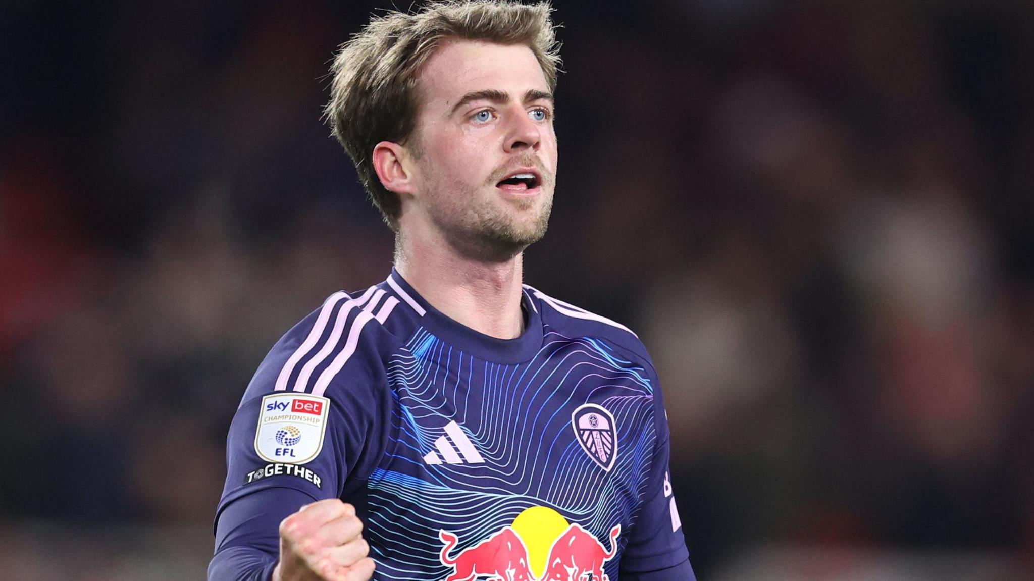 Patrick Bamford in action for Leeds United in April 2025