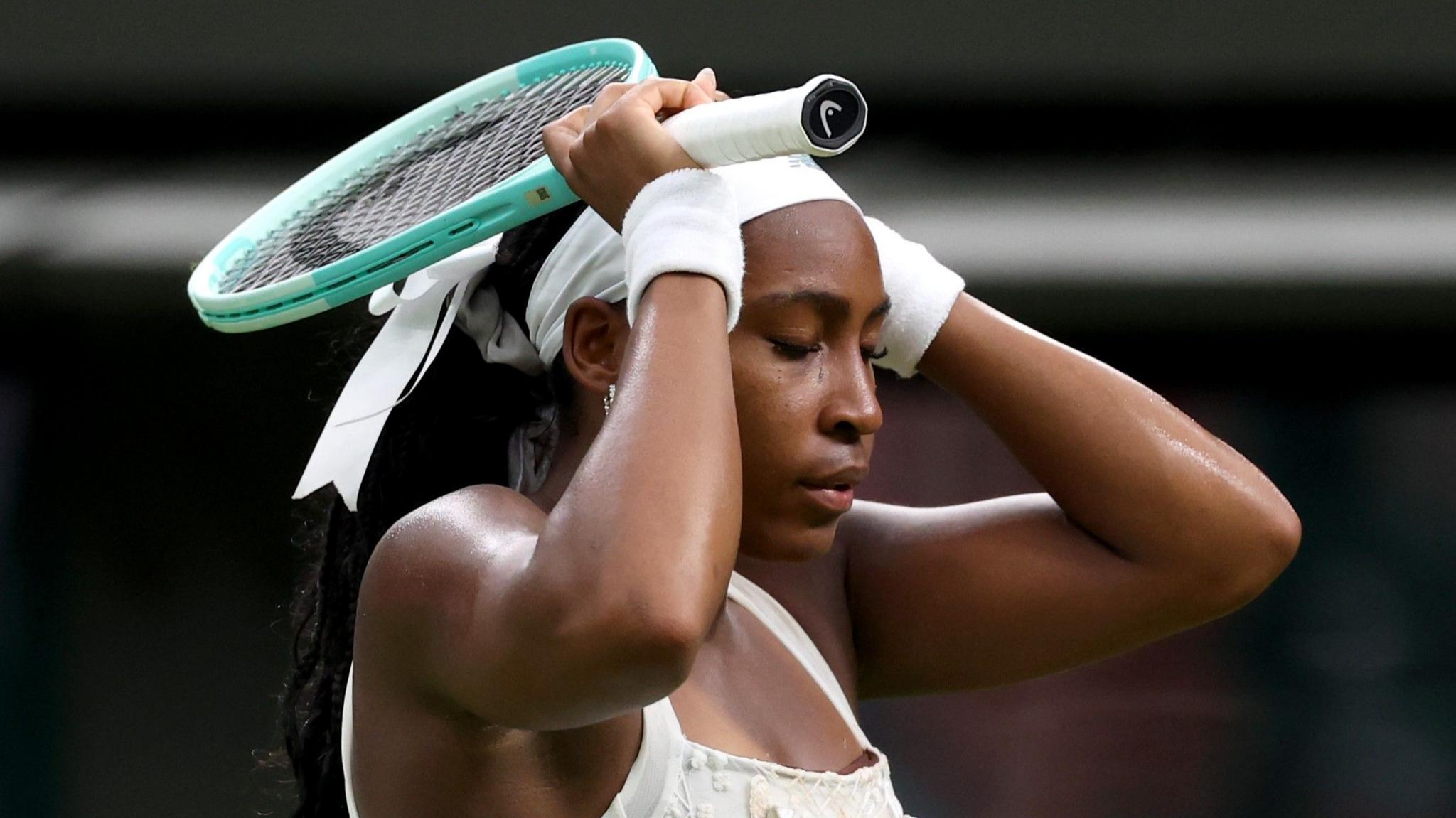 Coco Gauff loses first-round match at Wimbledon