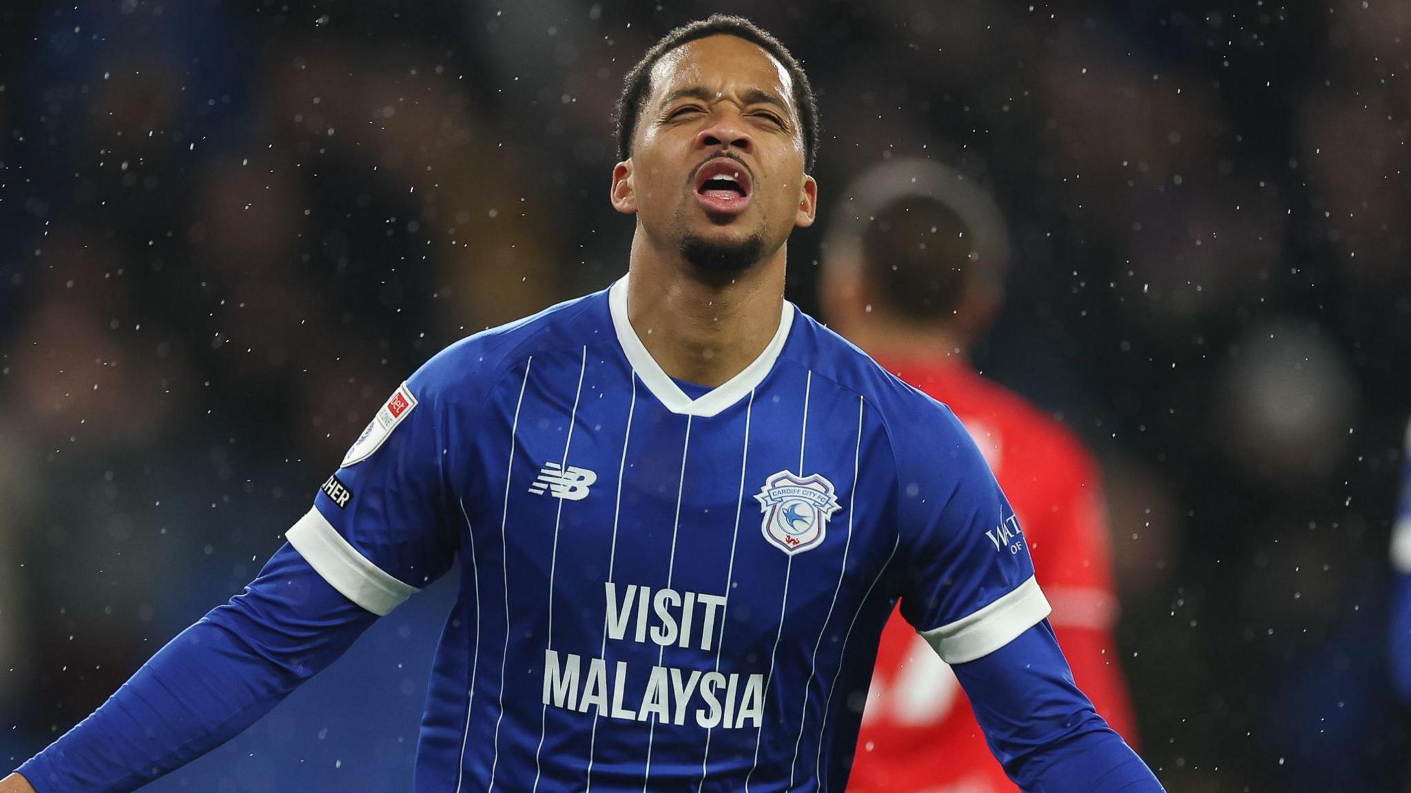 Chris Willock celebrates