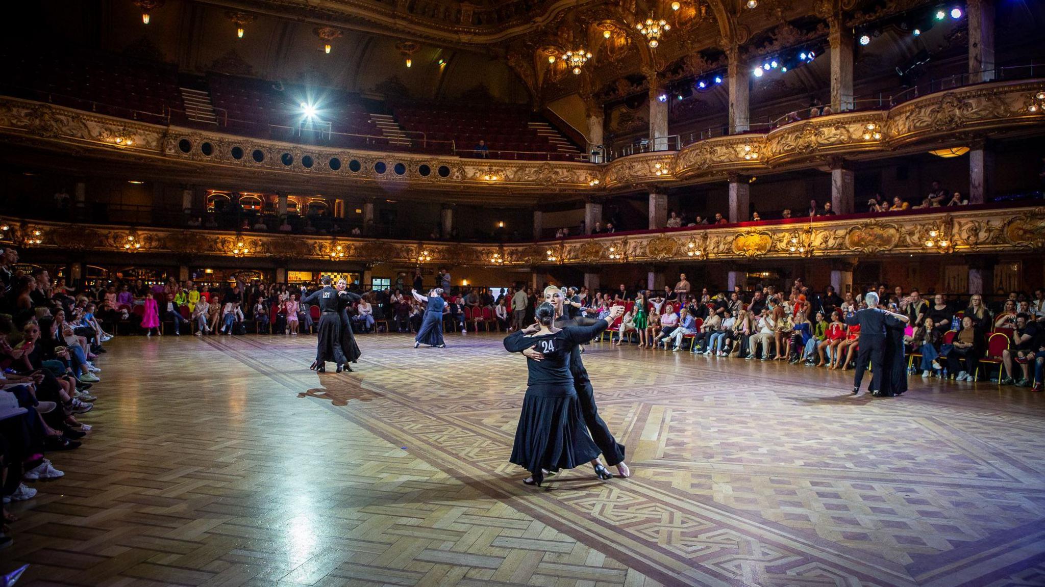 contest at Blackpool Tower