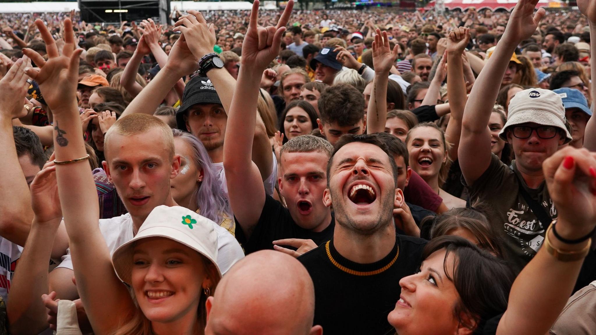 The Tramlines festival in 2021