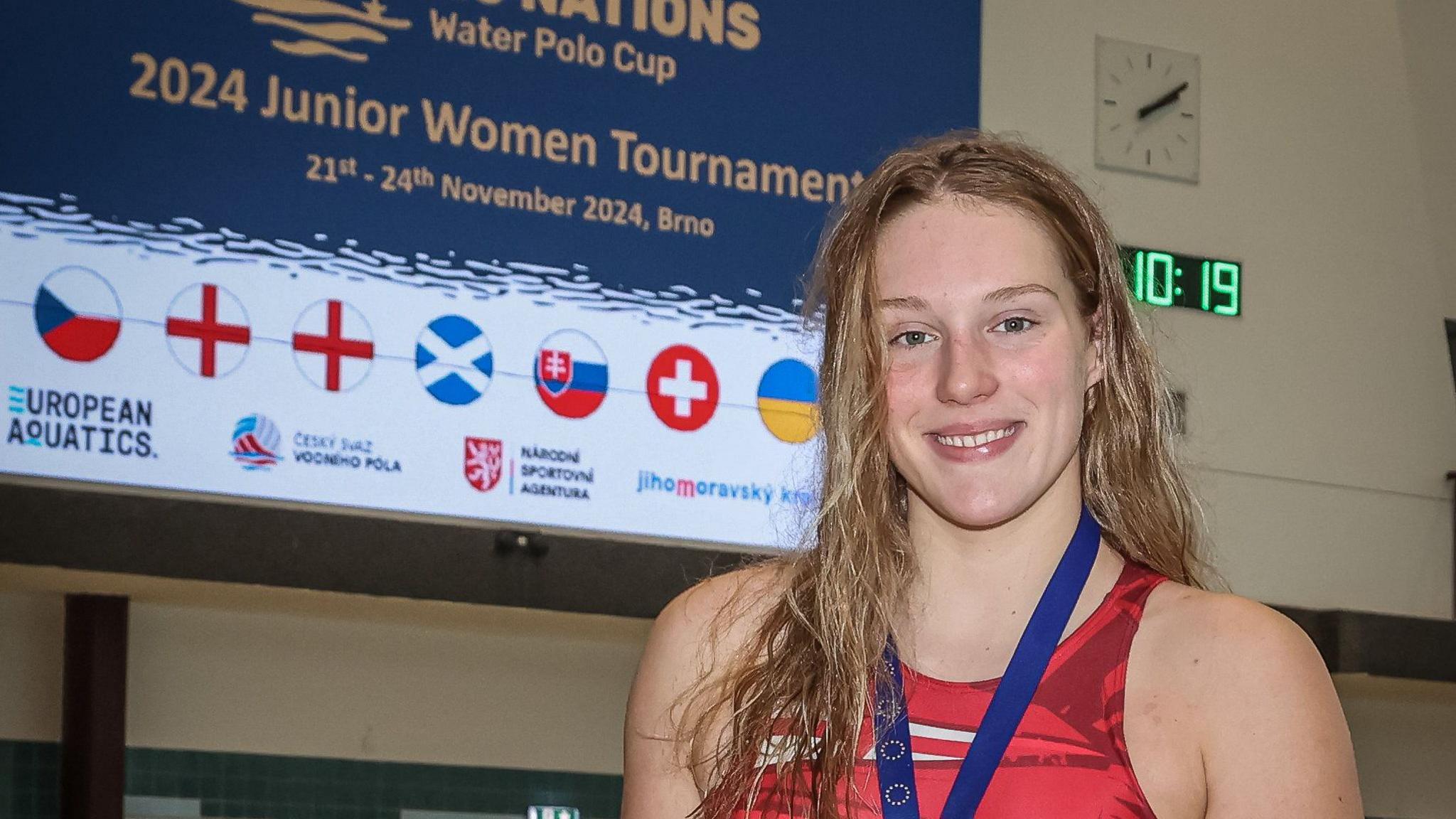 Amelie Perkins' latest medal was won in November in the Czech Republic 