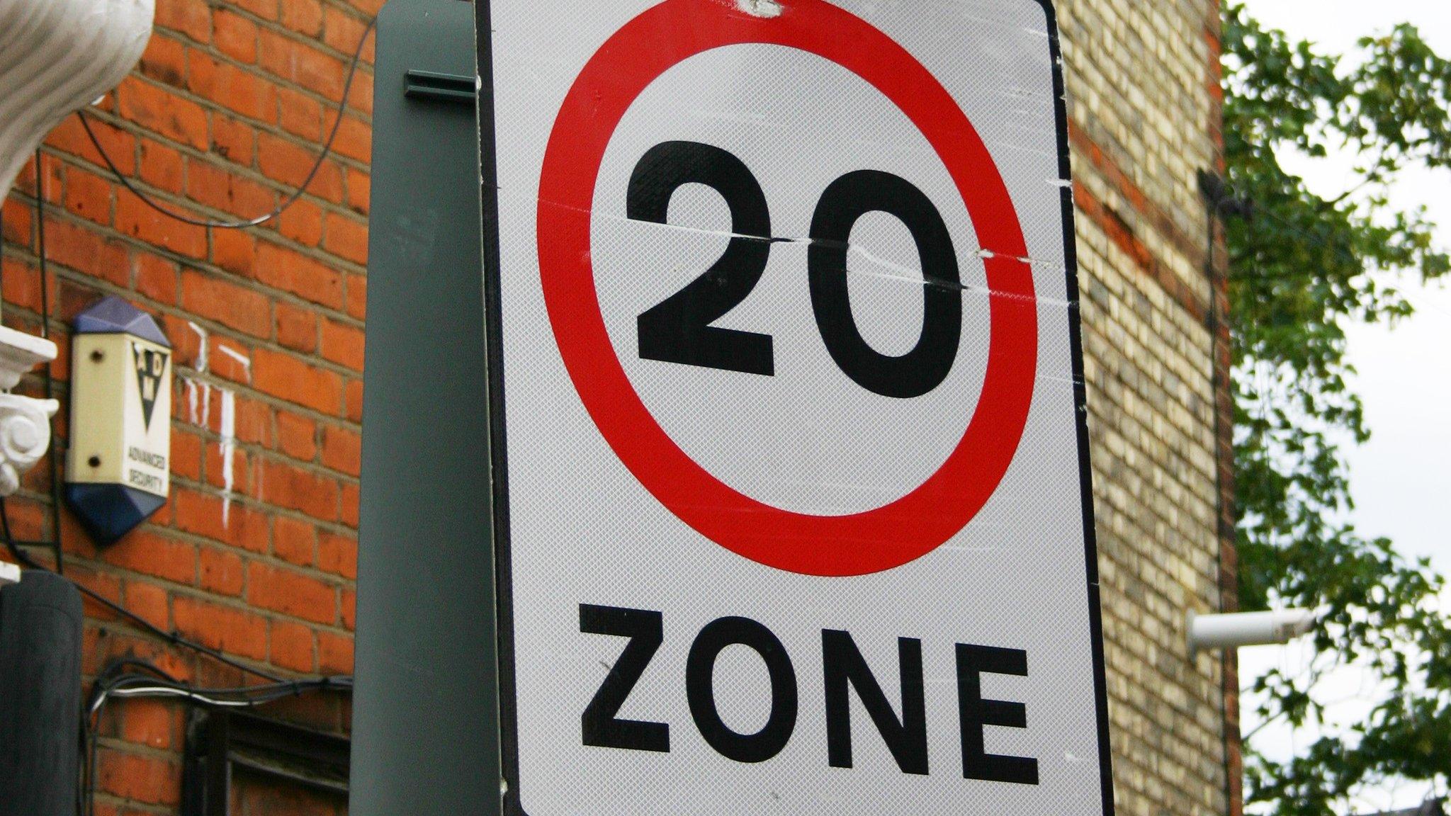 speed limit sign (generic)