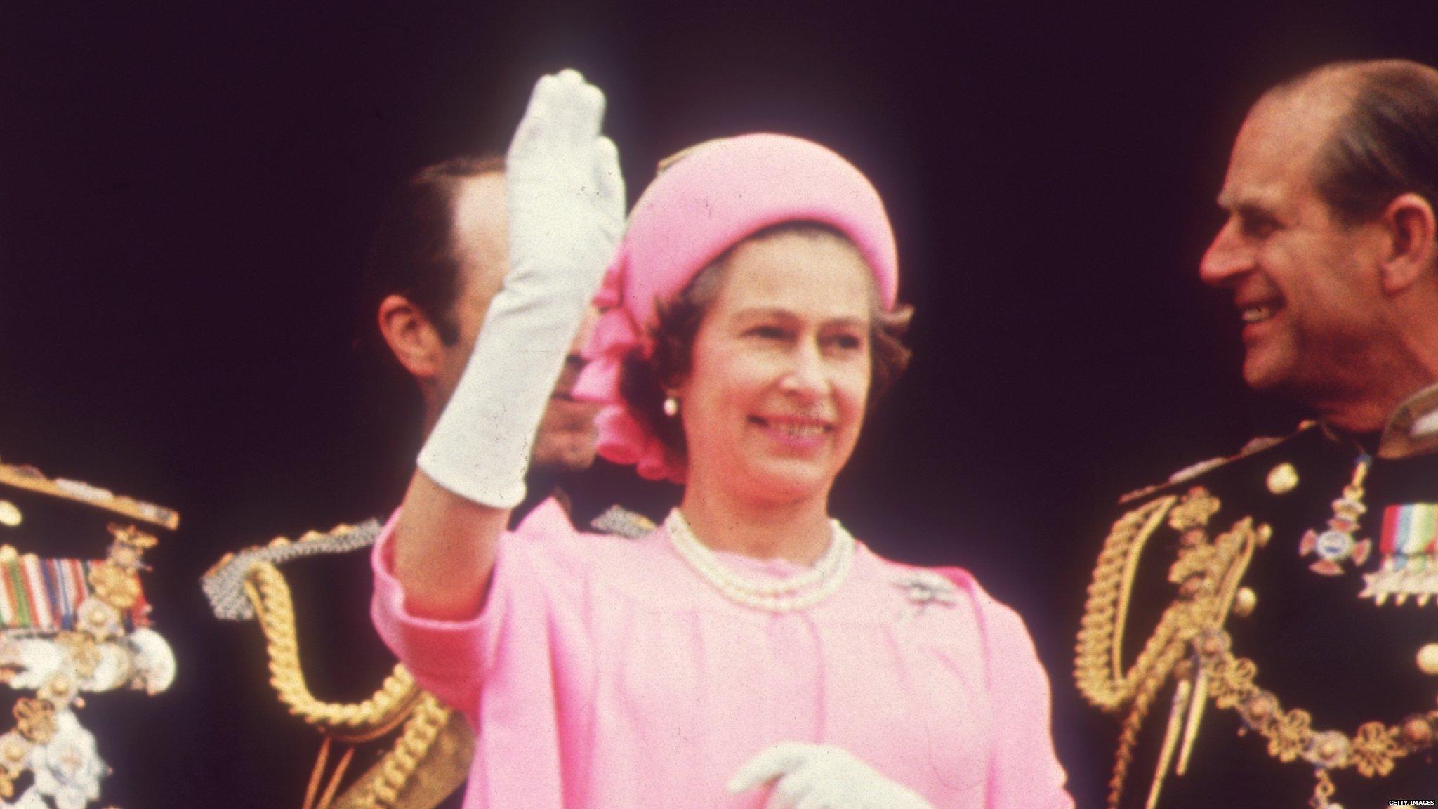 The Queen on her Silver Jubilee