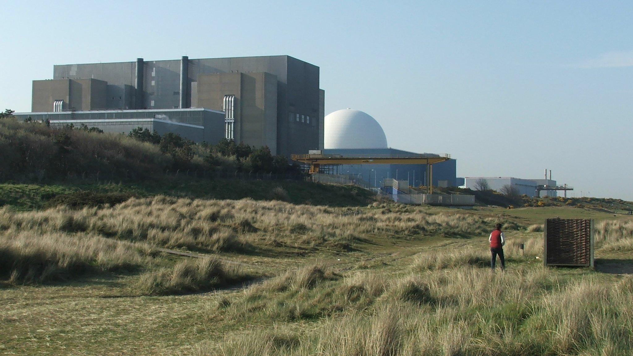 Sizewell A and B nuclear power stations