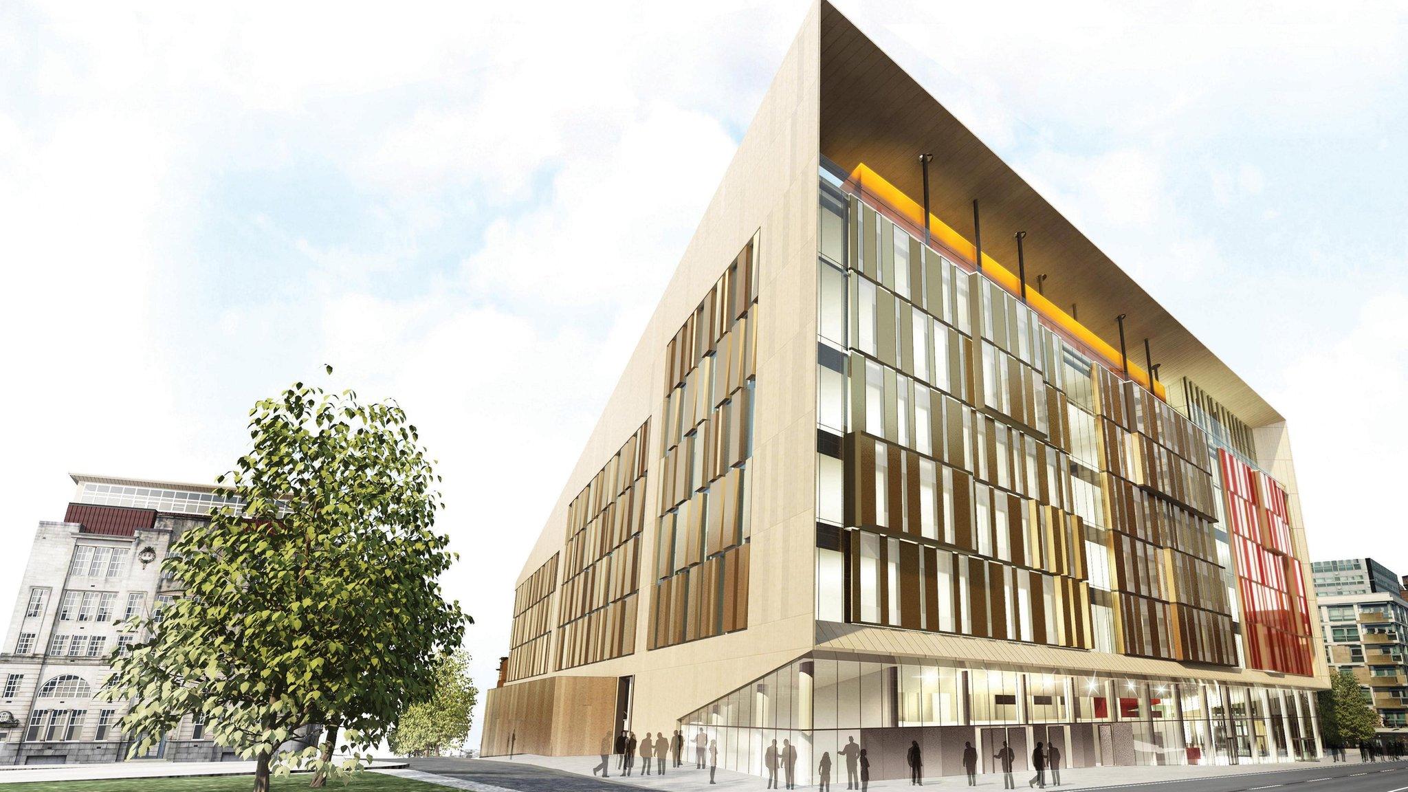 Artist's impression of the University of Strathclyde's Technology and Innovation Centre