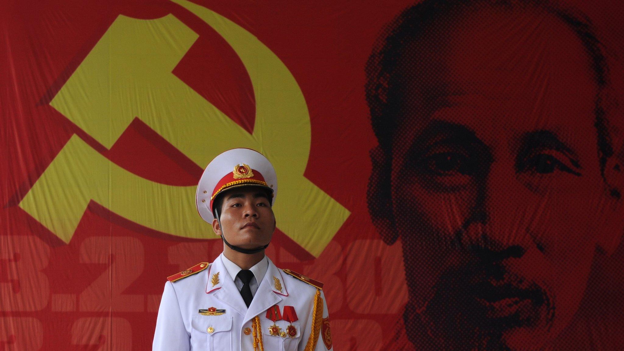 File photo: Portrait of Ho Chi Minh