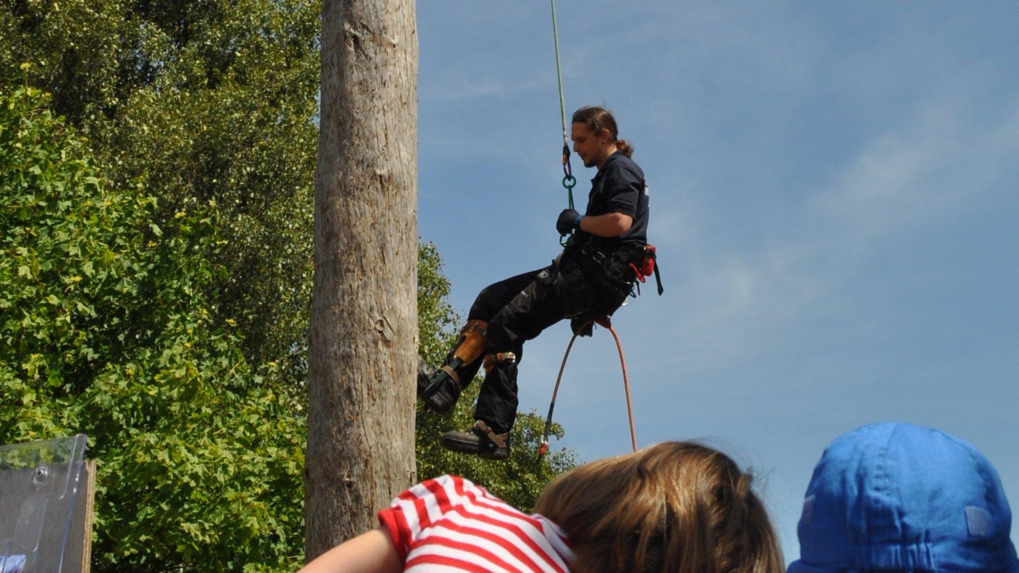 Otley College demonstration at the Suffolk Show