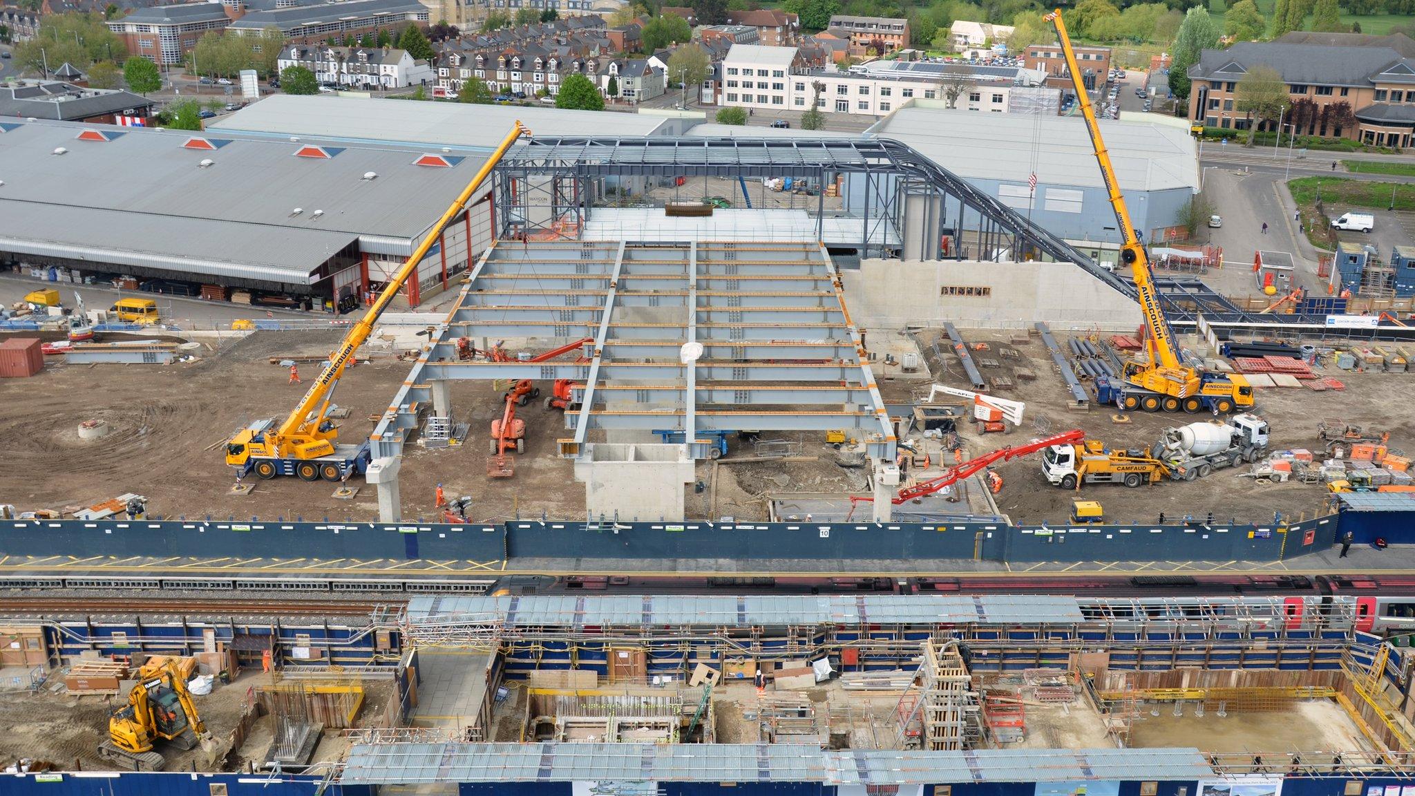 Reading station's £850m rebuilding project