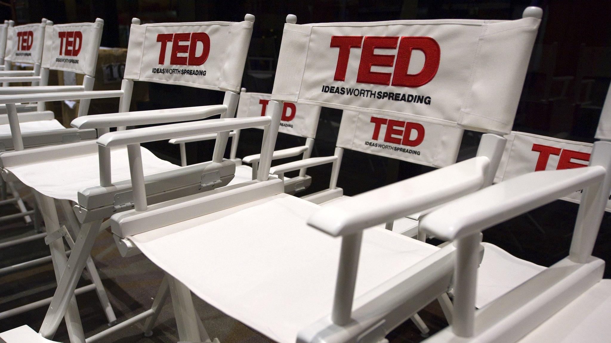 Empty TED chairs