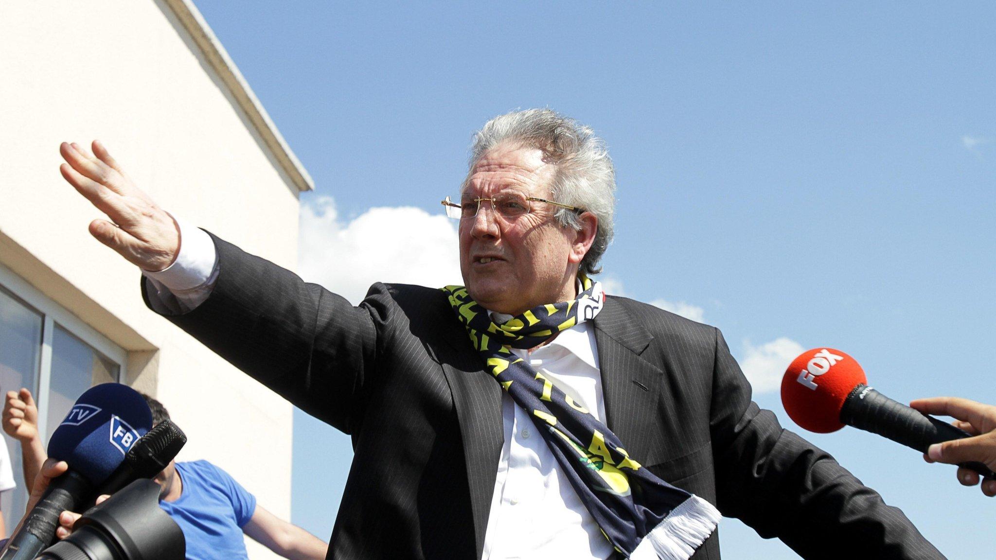 Fenerbahce president Aziz Yildirim