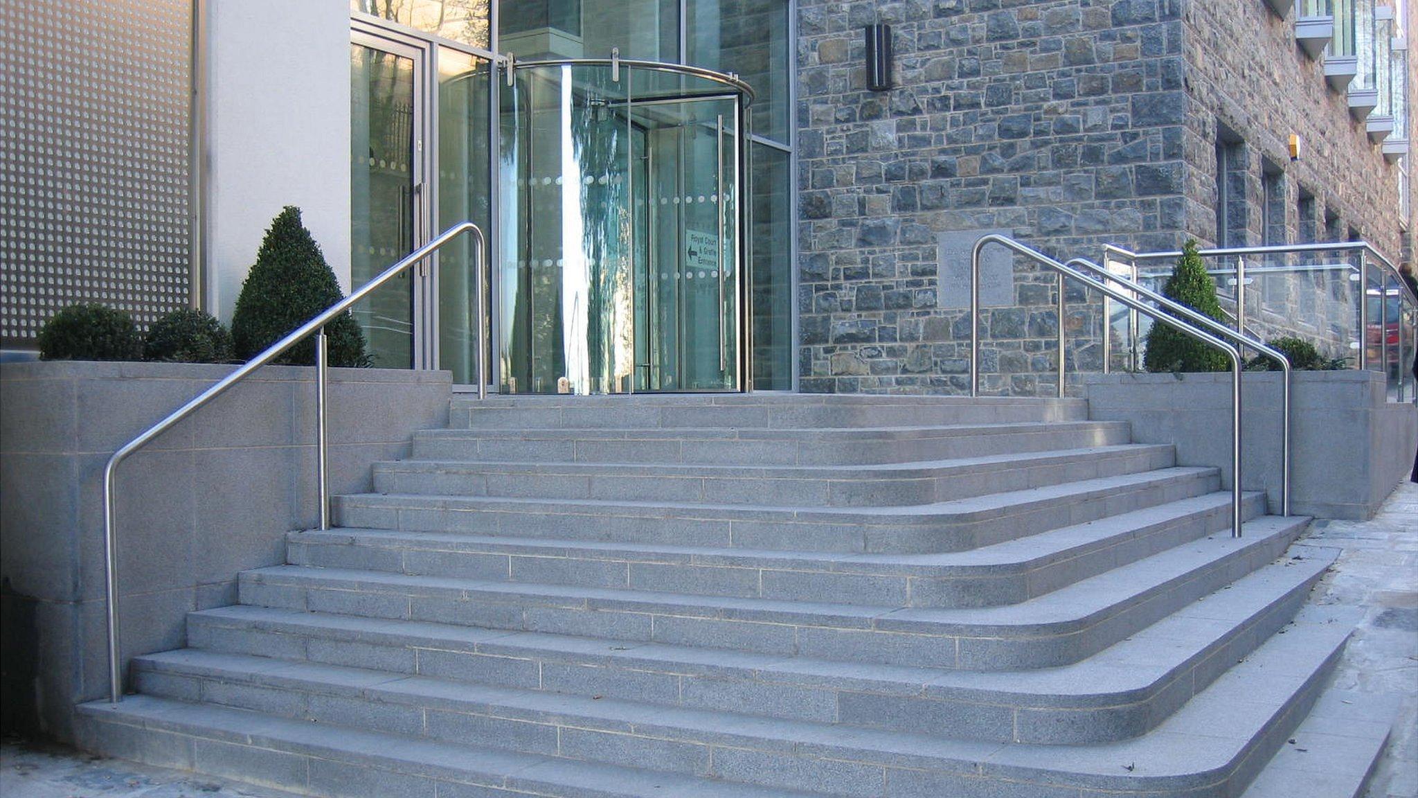 Guernsey's Royal Court entrance