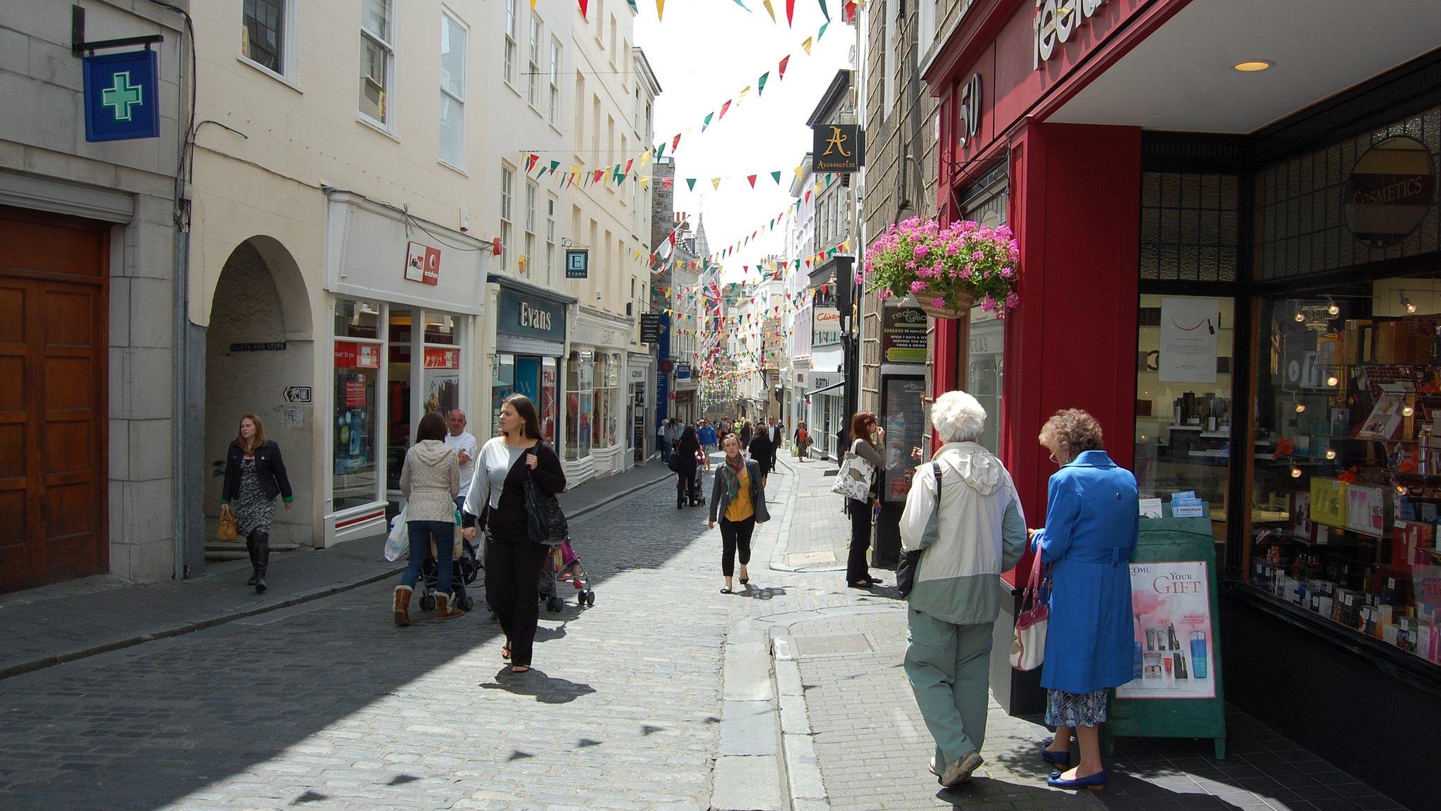 St Peter Port High Street