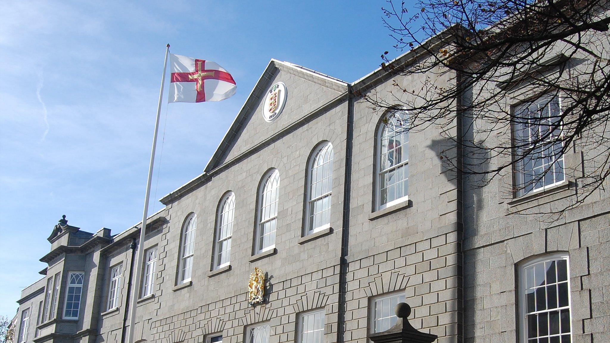 Guernsey States chamber and Royal Court building