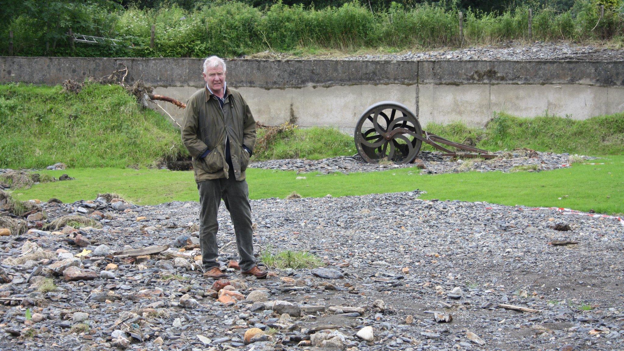 Richard Allen, Threlkeld Cricket Club's Chairman