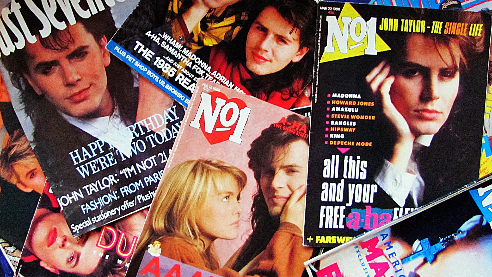 John Taylor on 1980s magazine covers