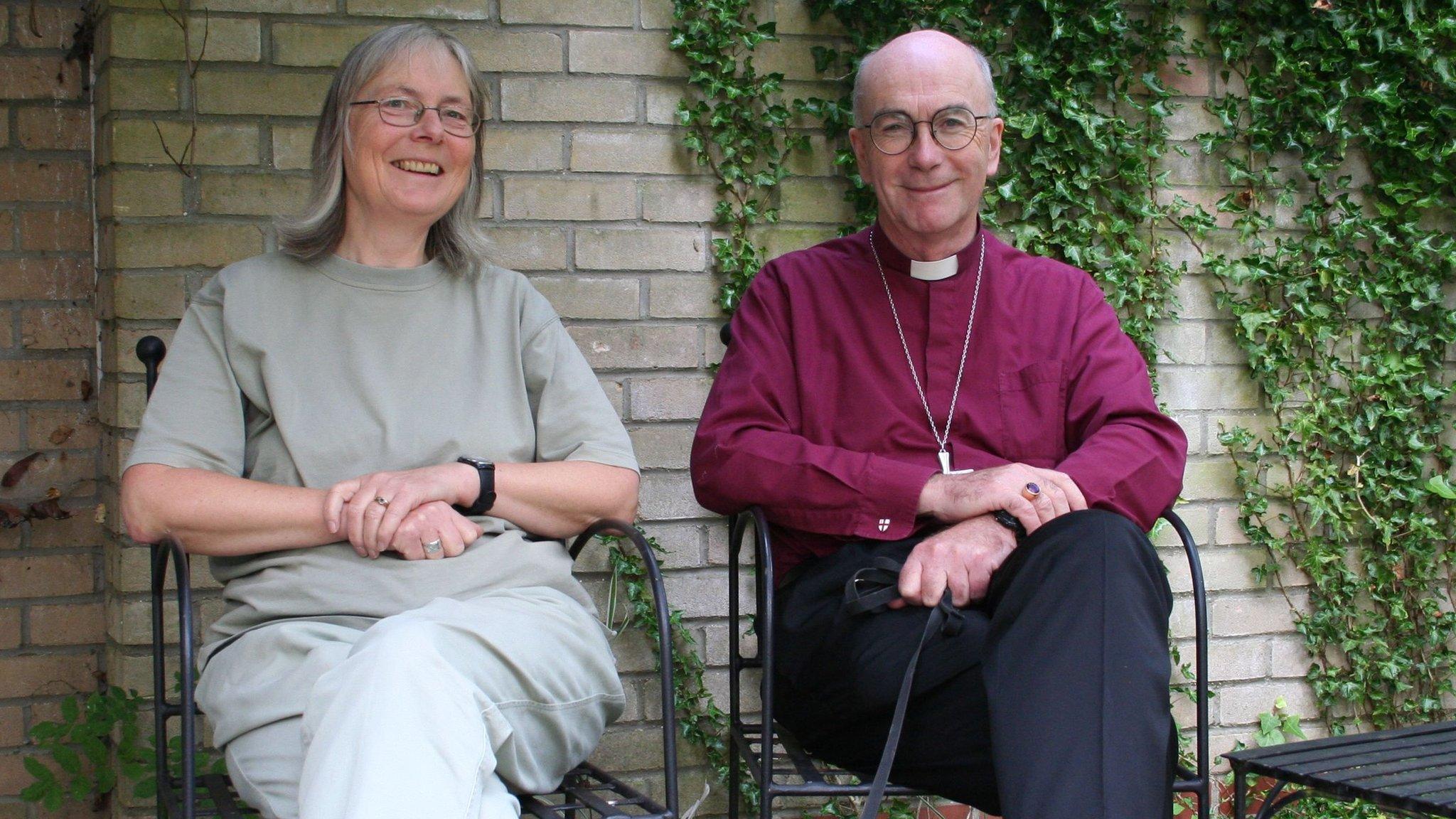 Bishop Clive Young with his wife Sue