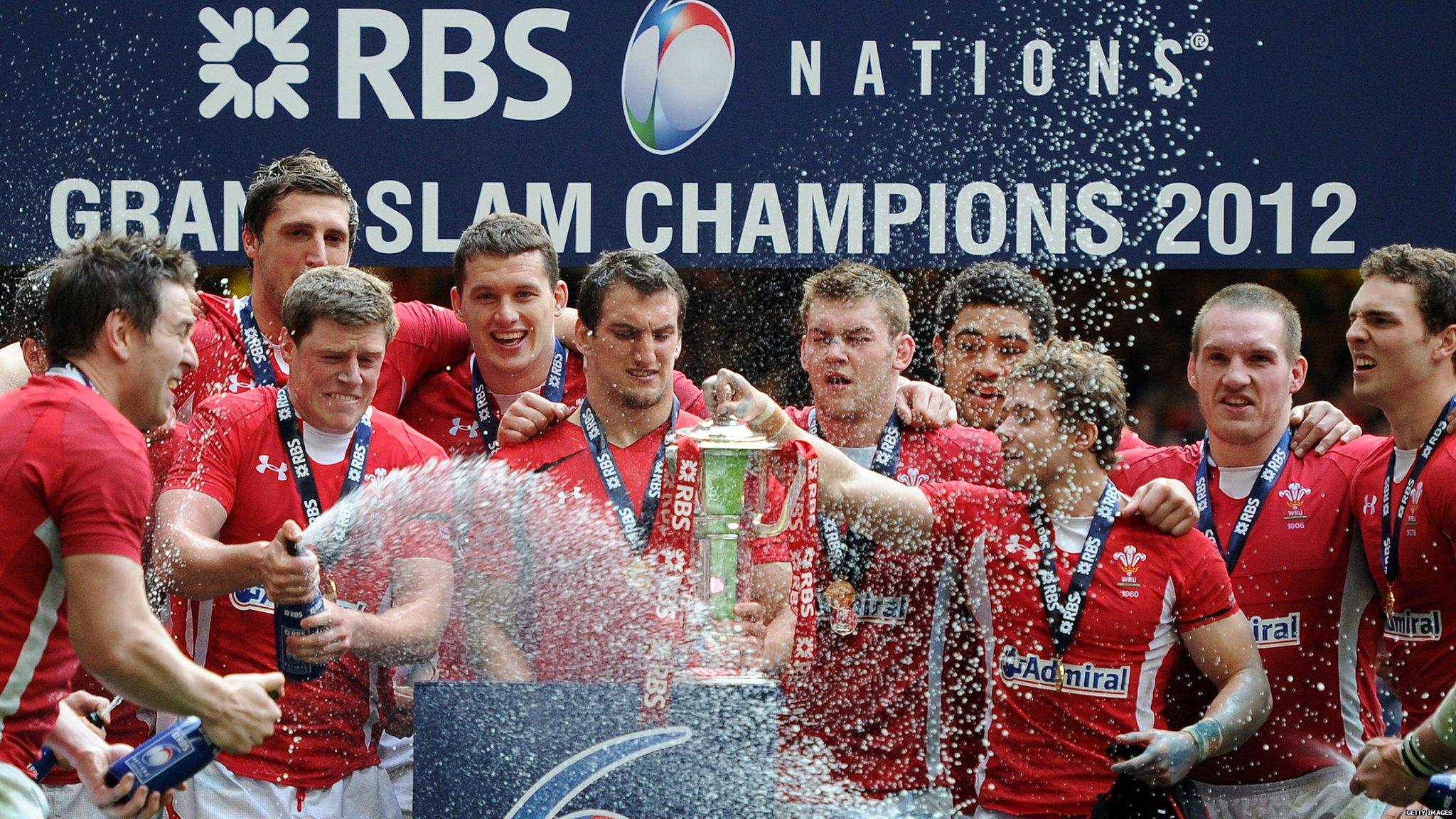 Wales' grand slam win, 2012