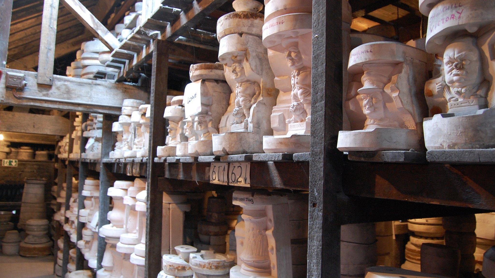 Pottery moulds