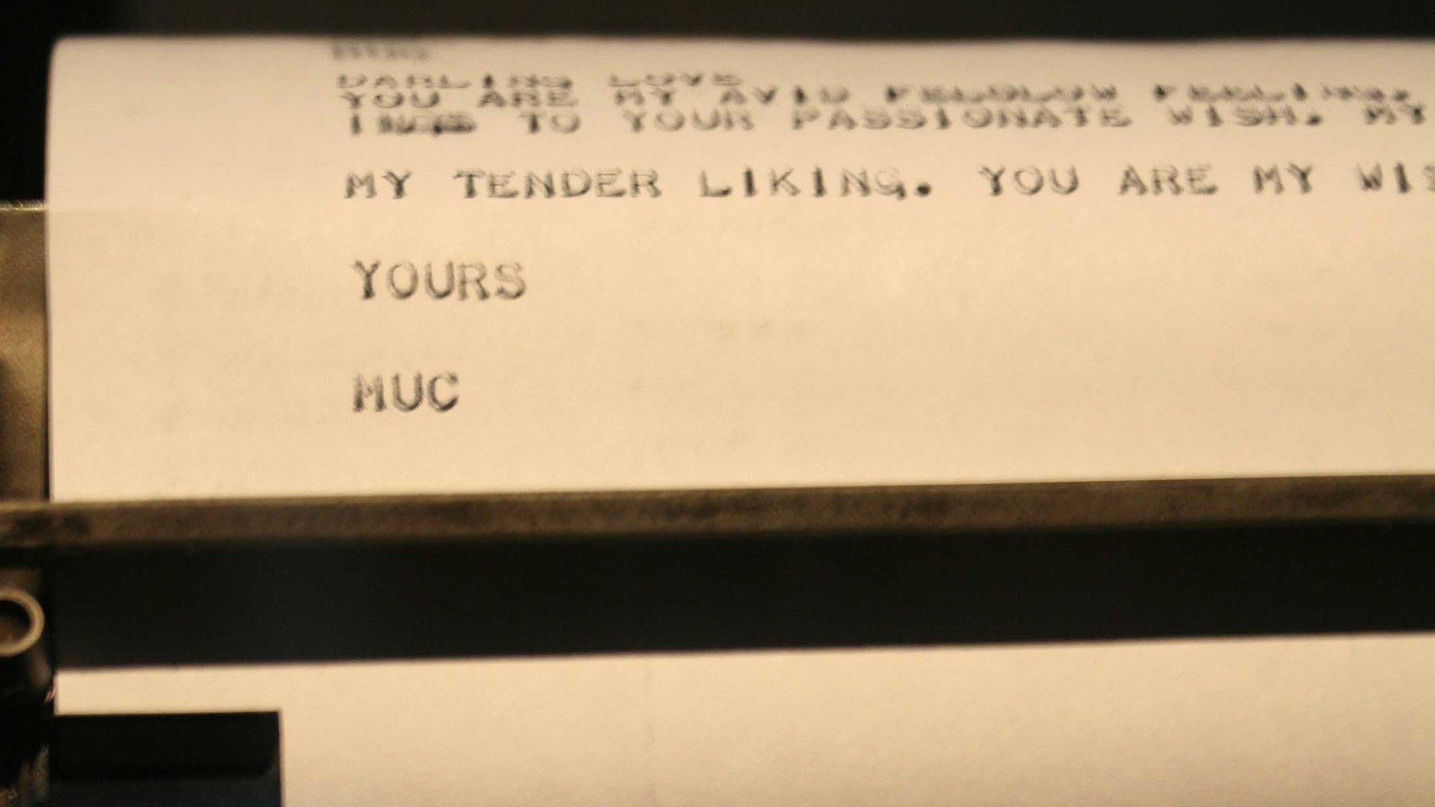 Close-up of LoveLetter