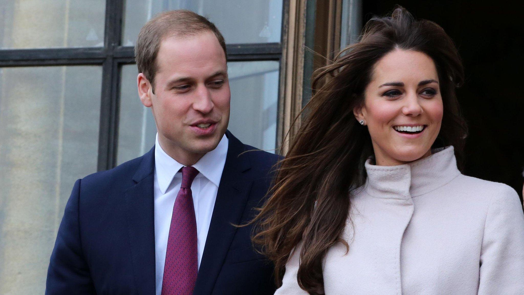 Duke and Duchess of Cambridge on 28 November 2011