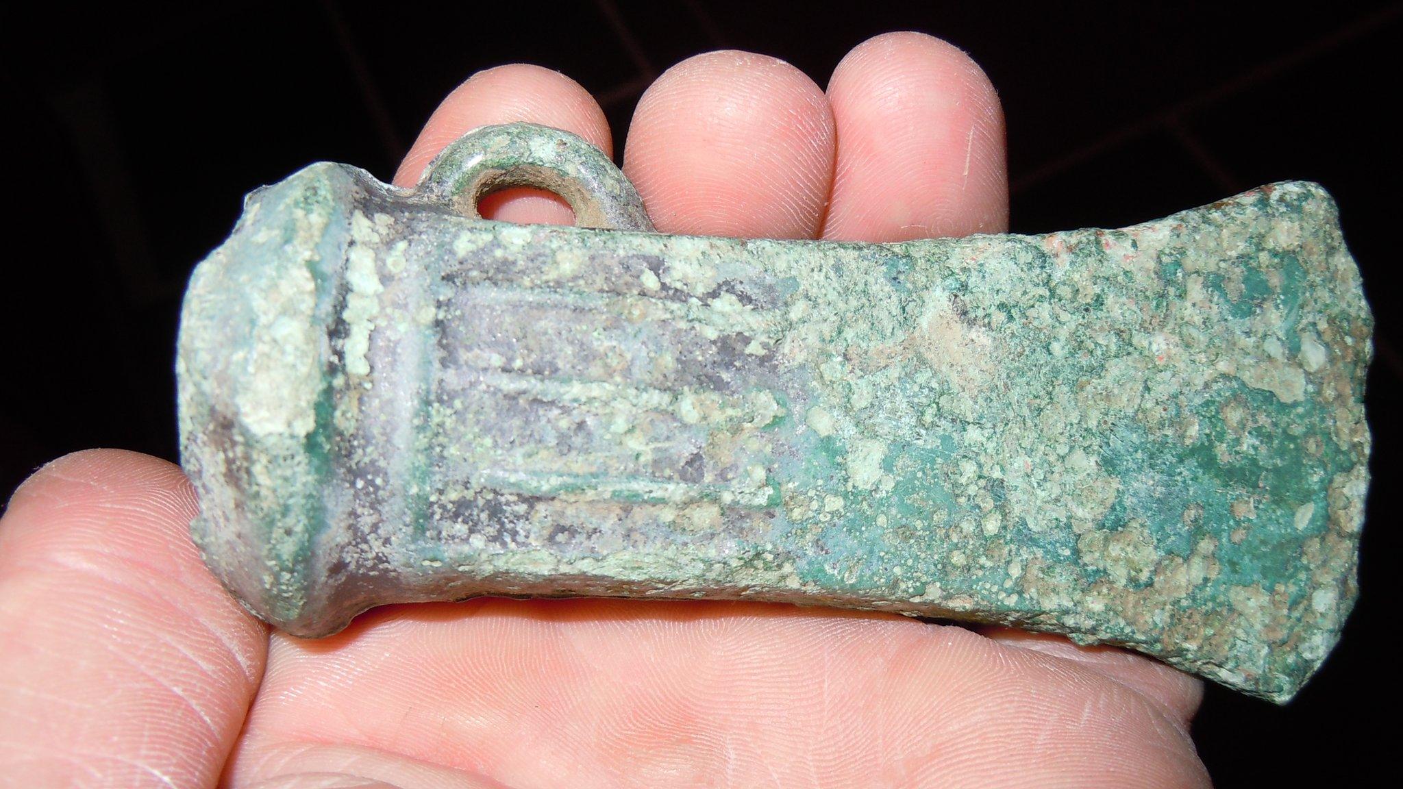 Bronze Age axe head