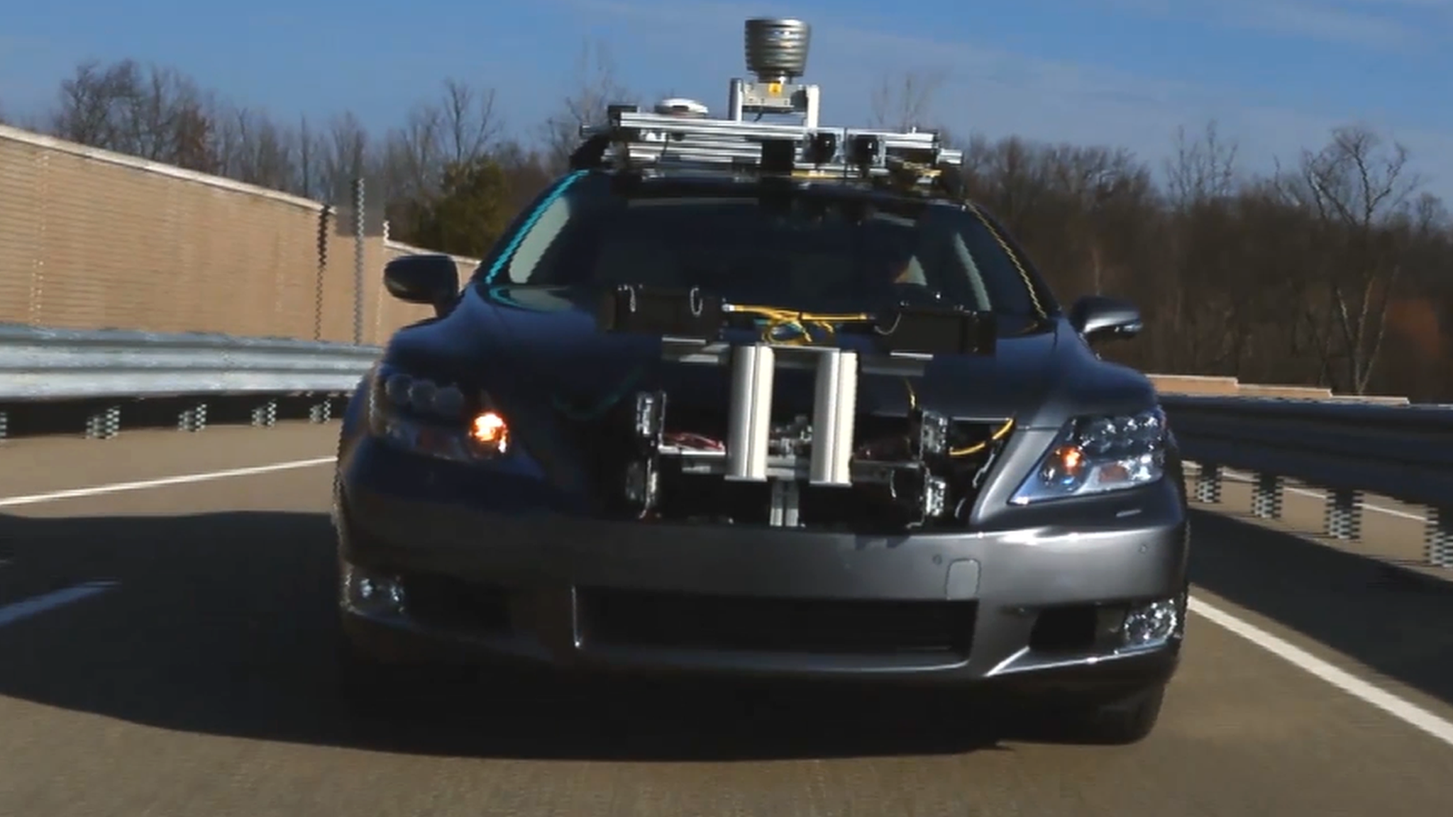 Toyota self-drive prototype
