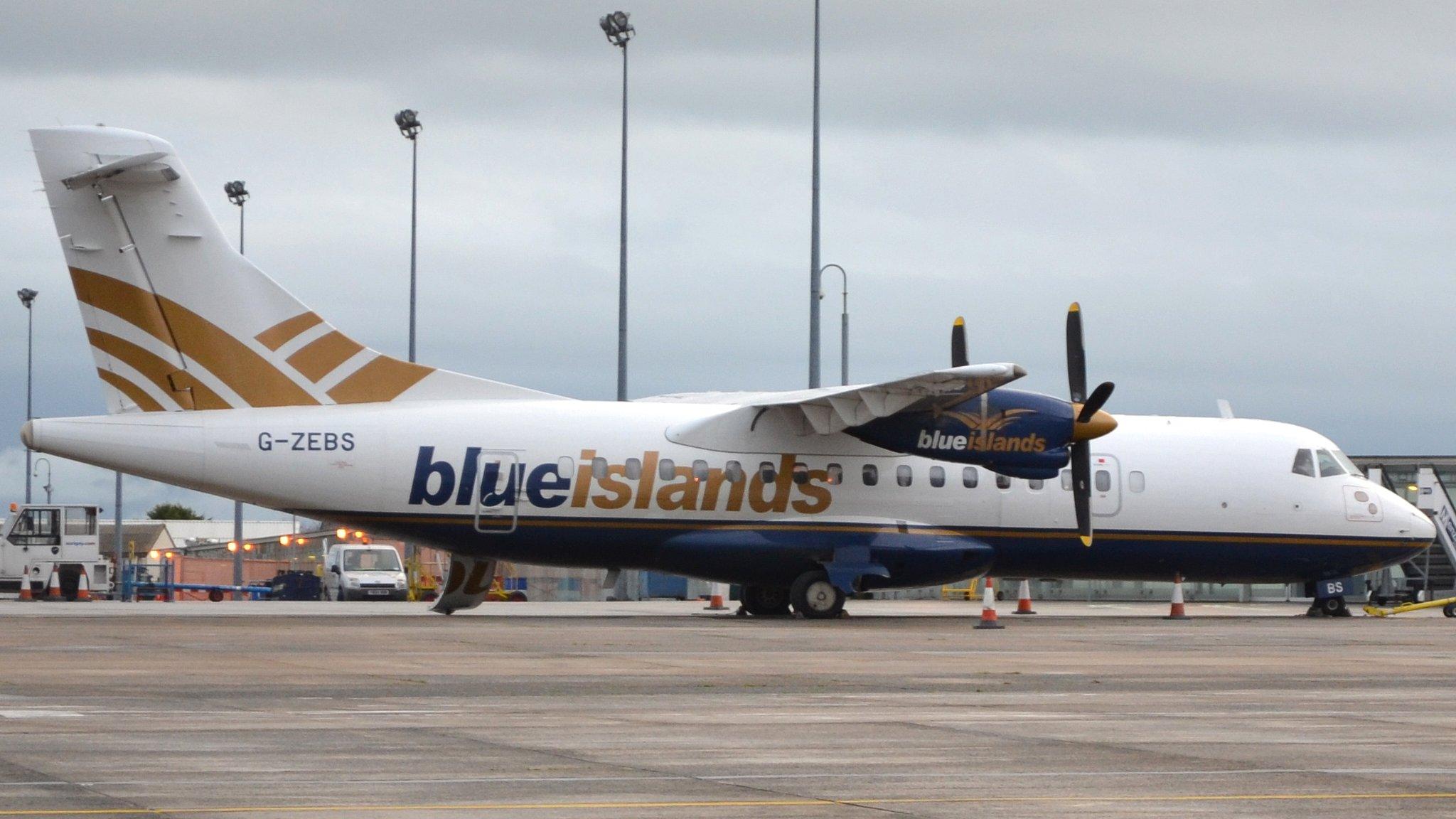 A Blue Islands aircraft