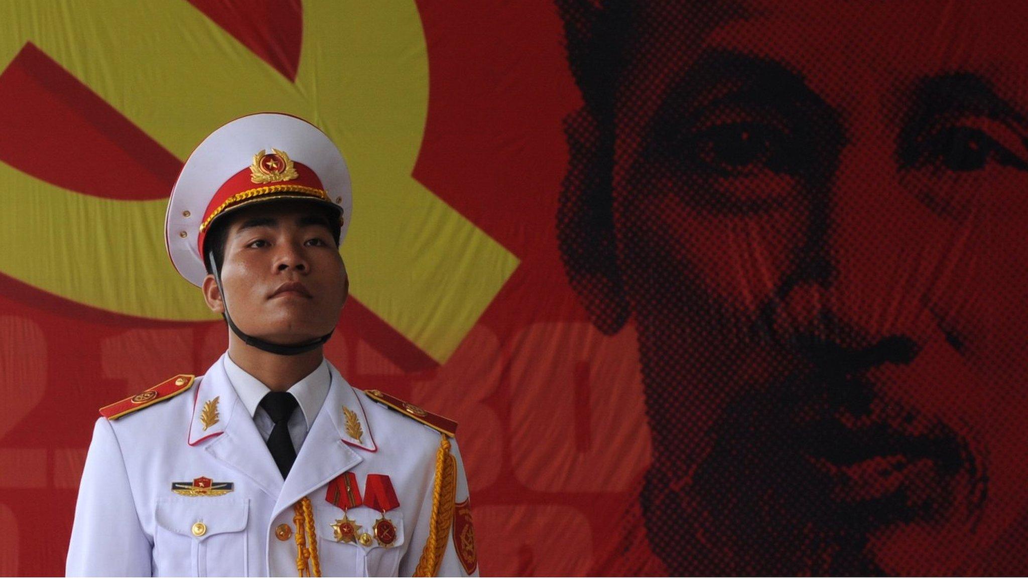 File photo: Portrait of Ho Chi Minh