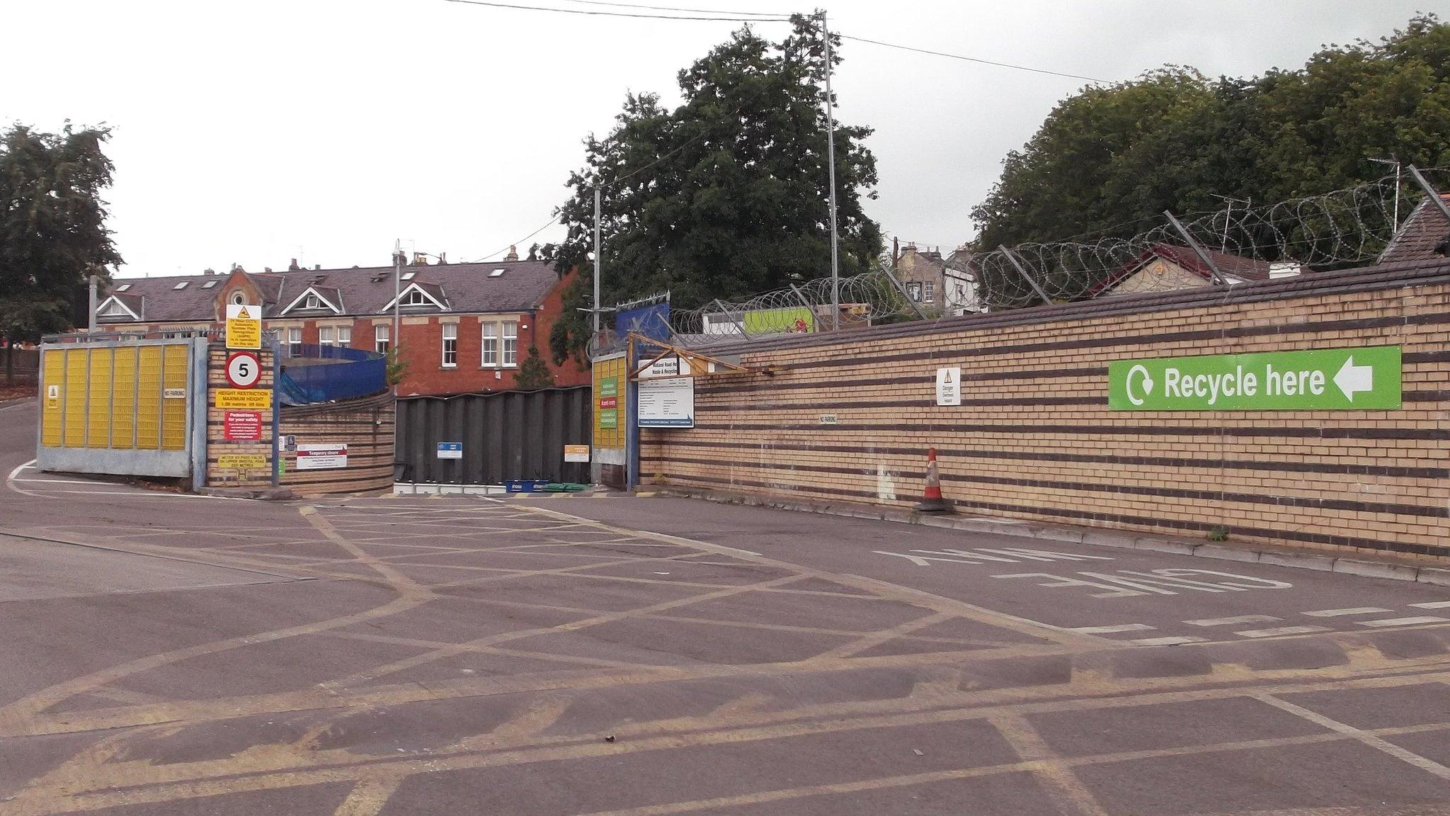 Bath recycling centre